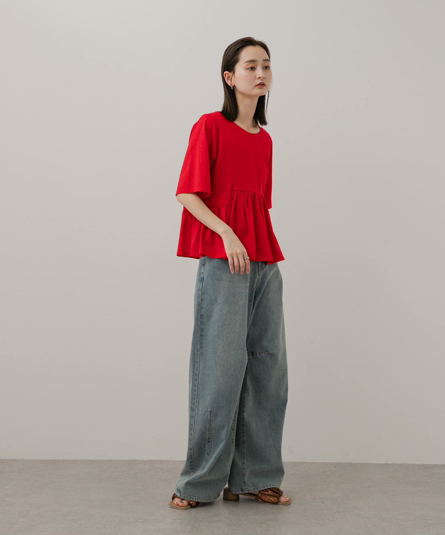 身長：169cm サイズ：one
