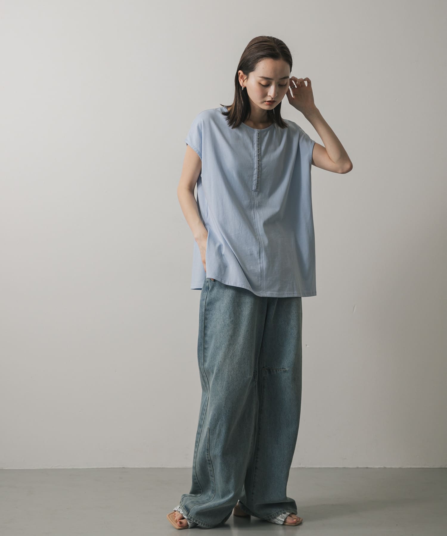 身長：169cm サイズ：one