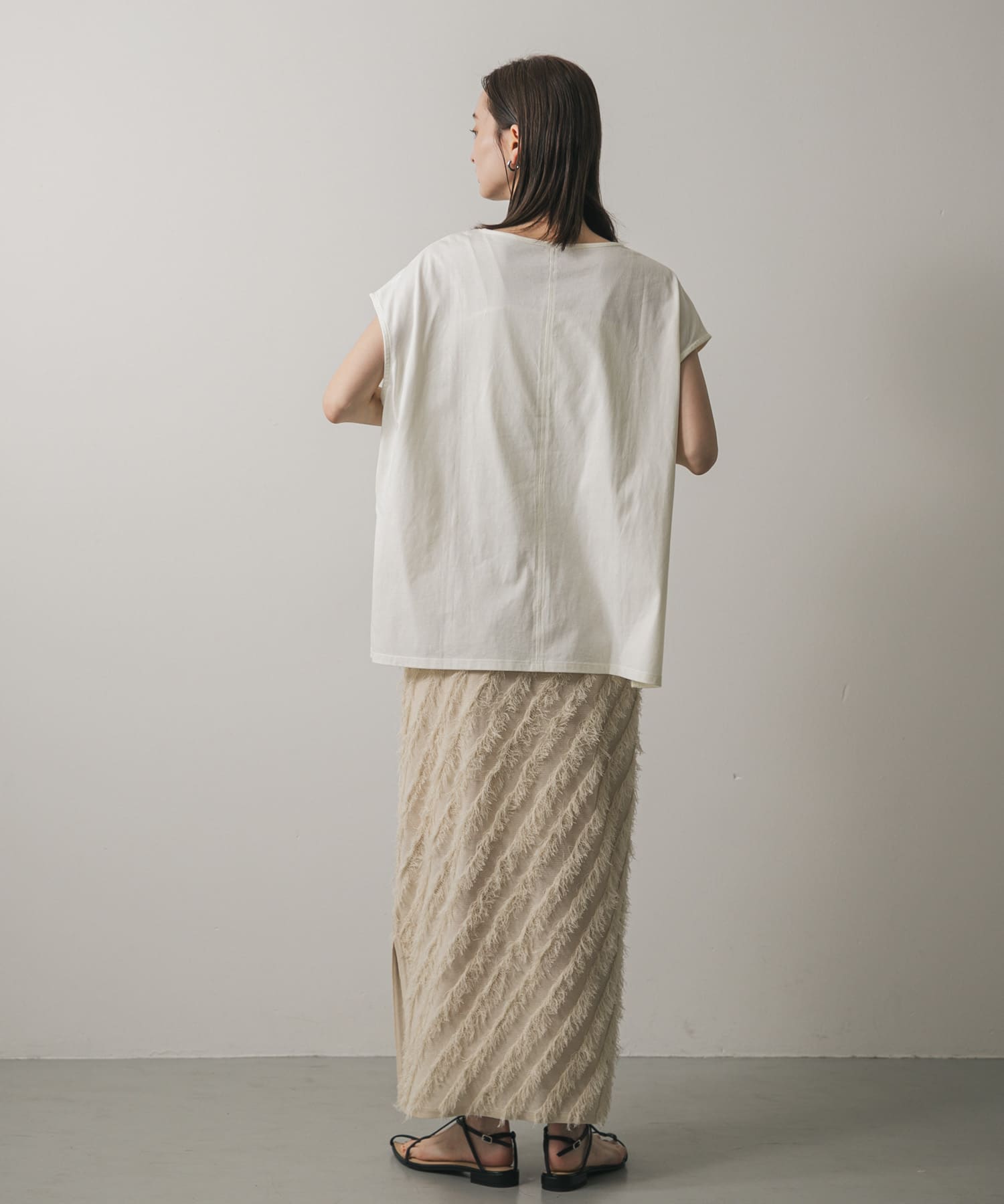 身長：169cm サイズ：one