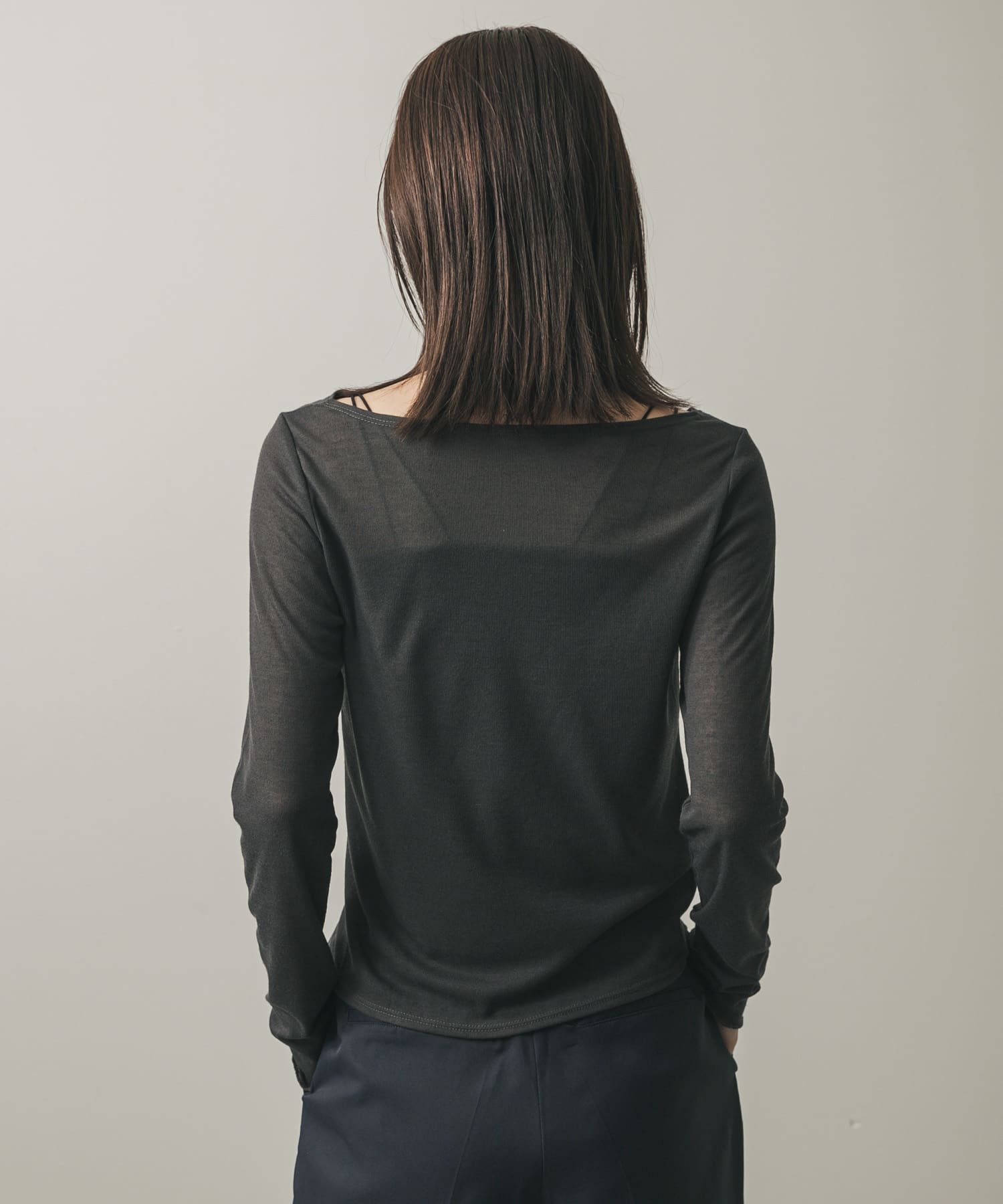 身長：169cm サイズ：one