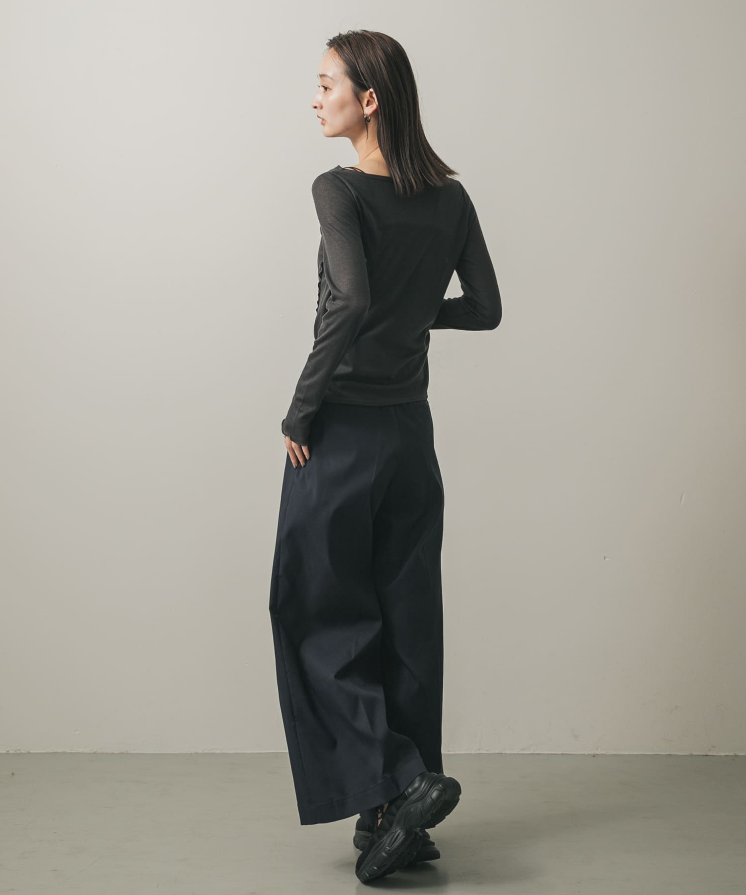 身長：169cm サイズ：one