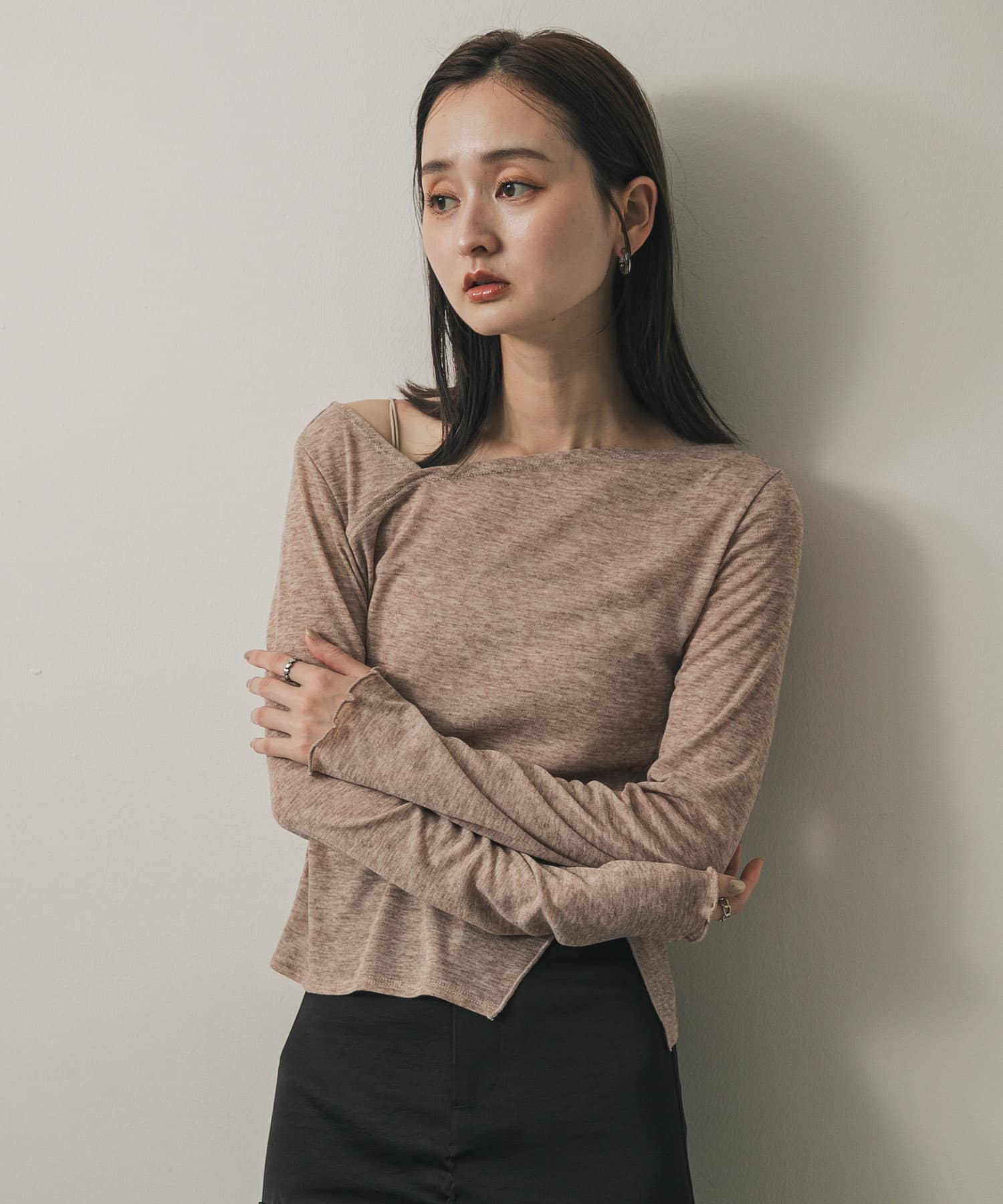 身長：169cm サイズ：one