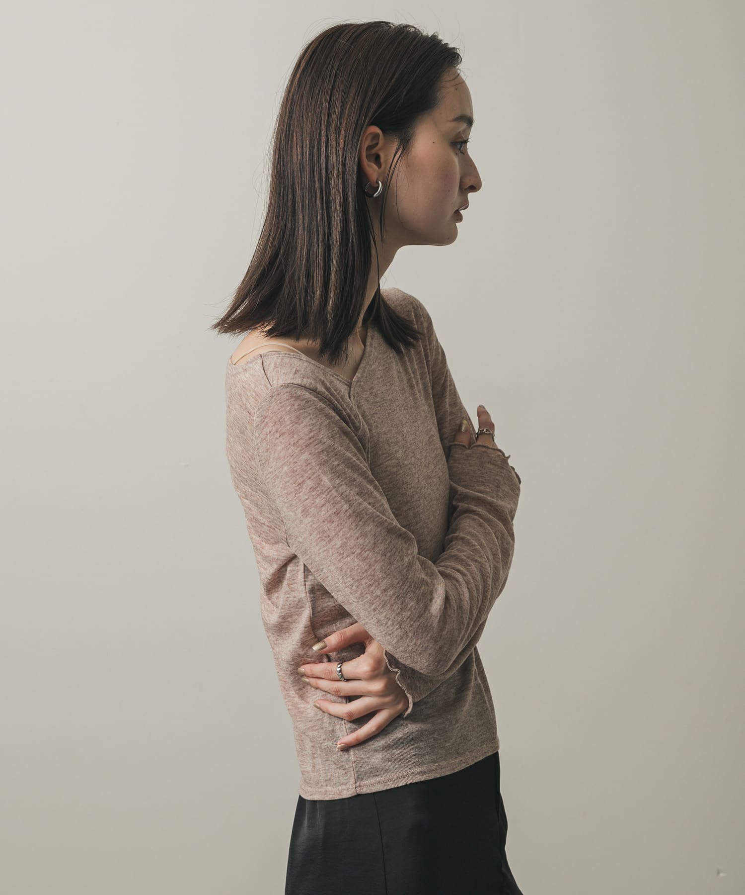 身長：169cm サイズ：one