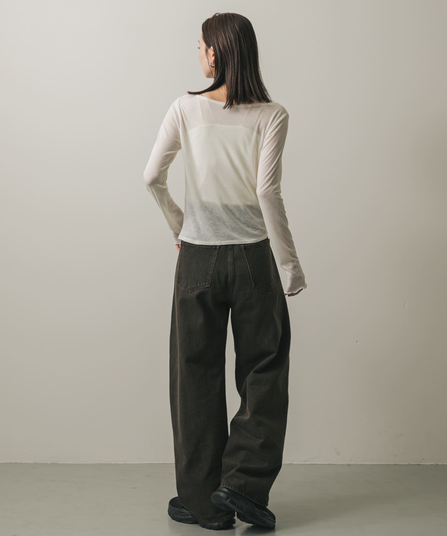 身長：169cm サイズ：one