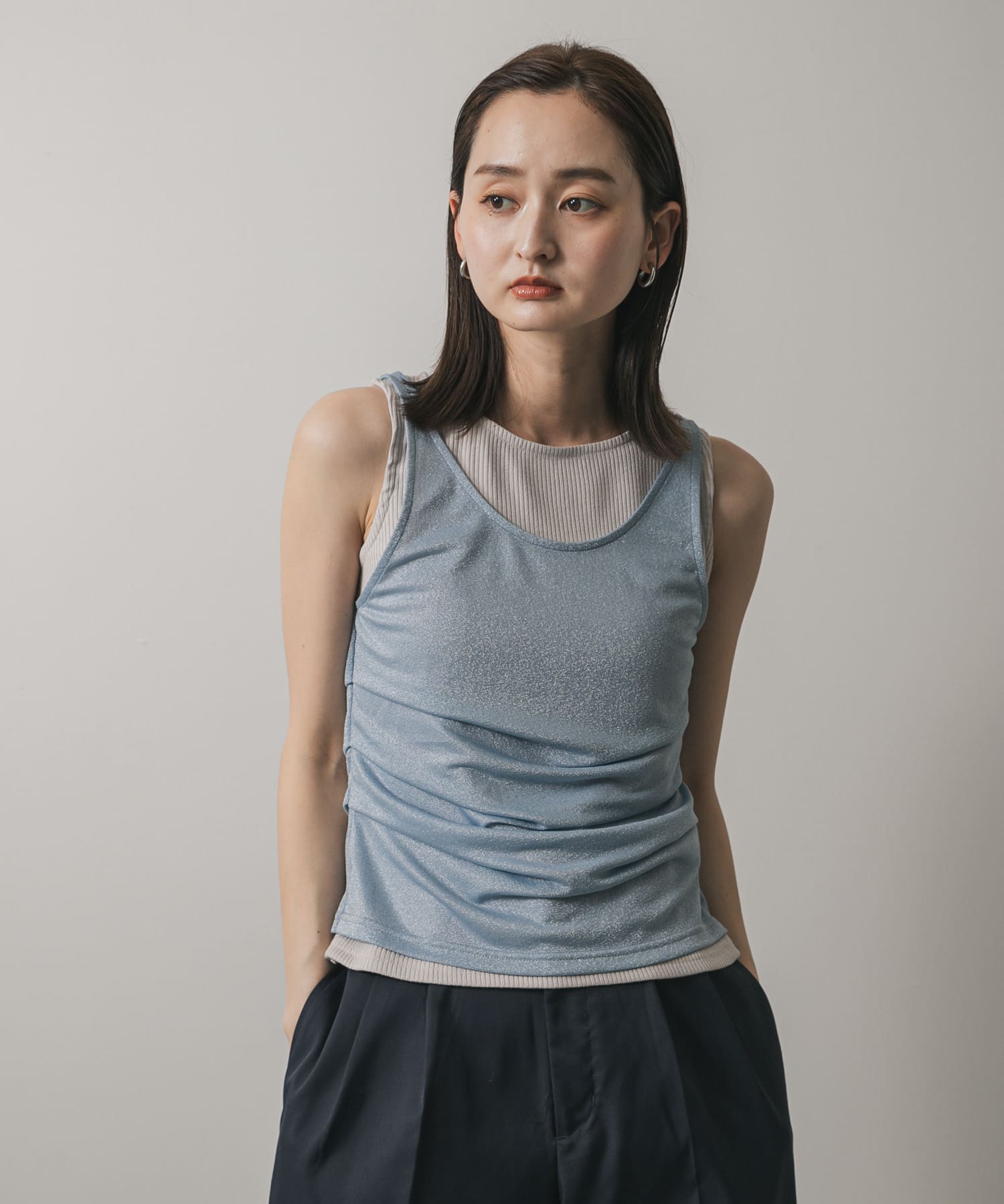 身長：169cm サイズ：one