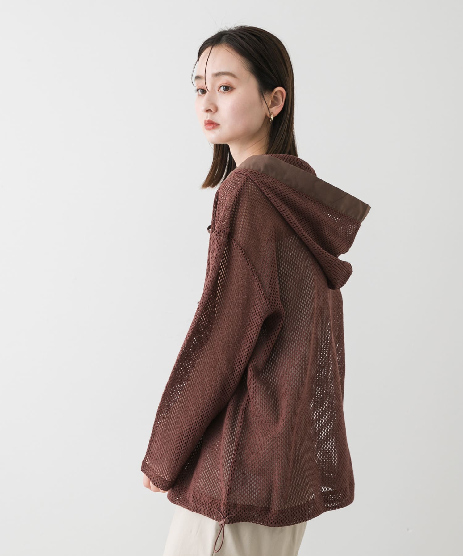 身長：169cm サイズ：one