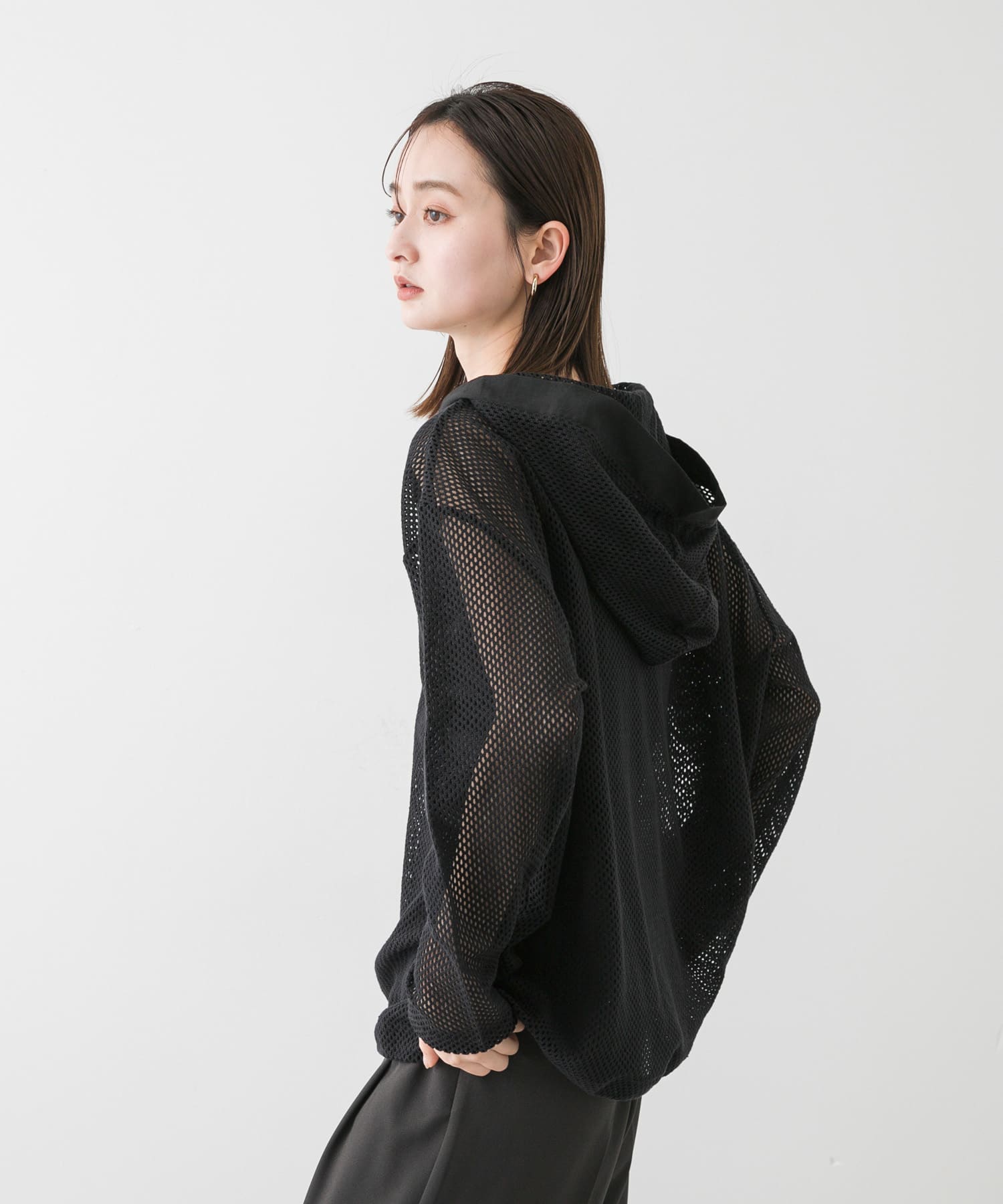 身長：169cm サイズ：one