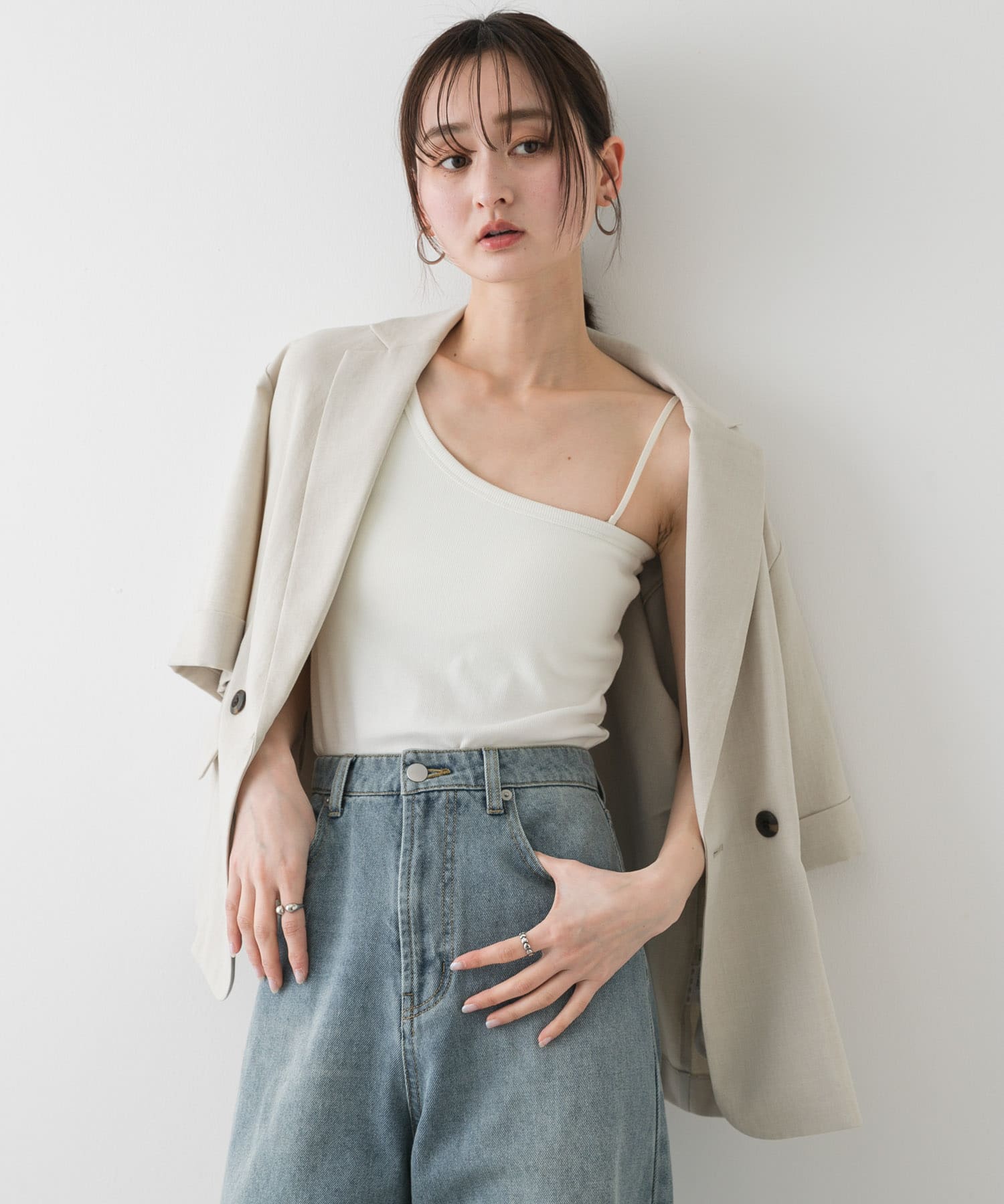 身長：169cm サイズ：one