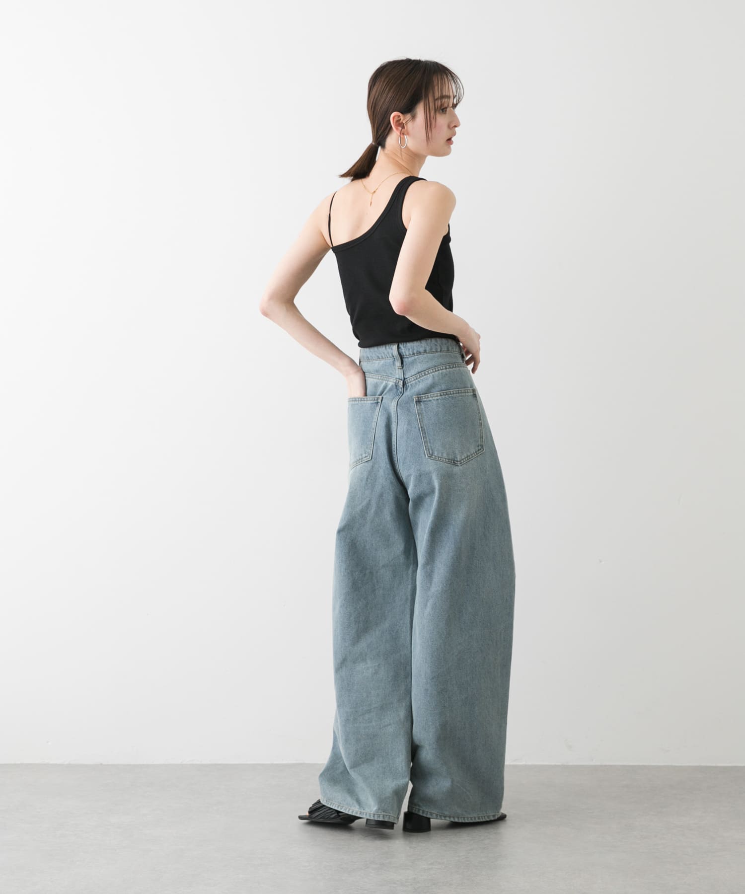 身長：169cm サイズ：one