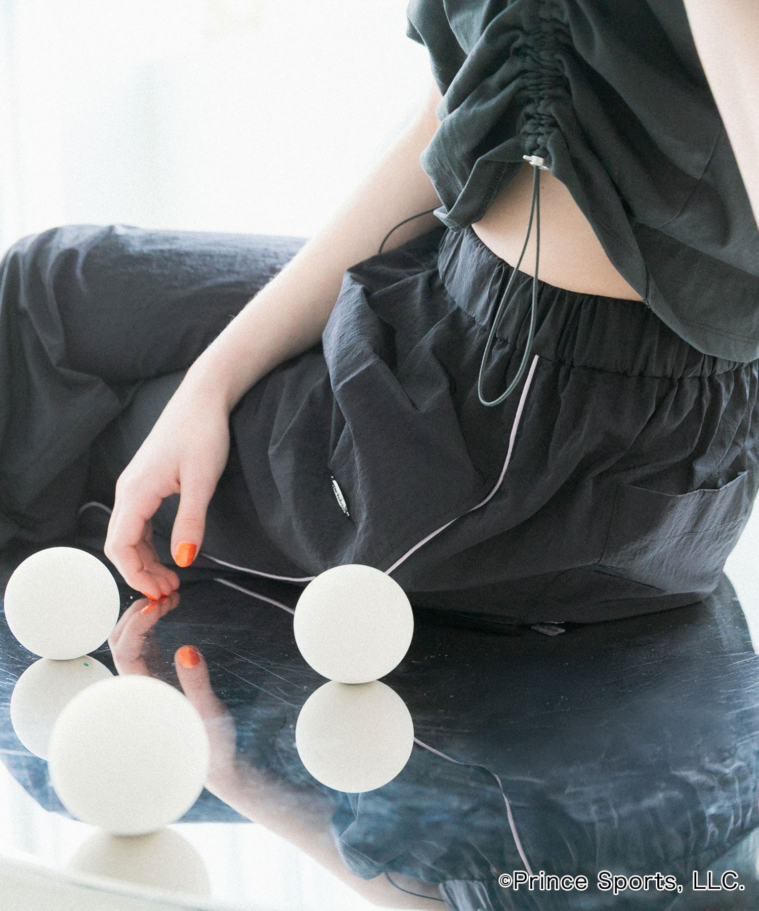 身長：173cm サイズ：one