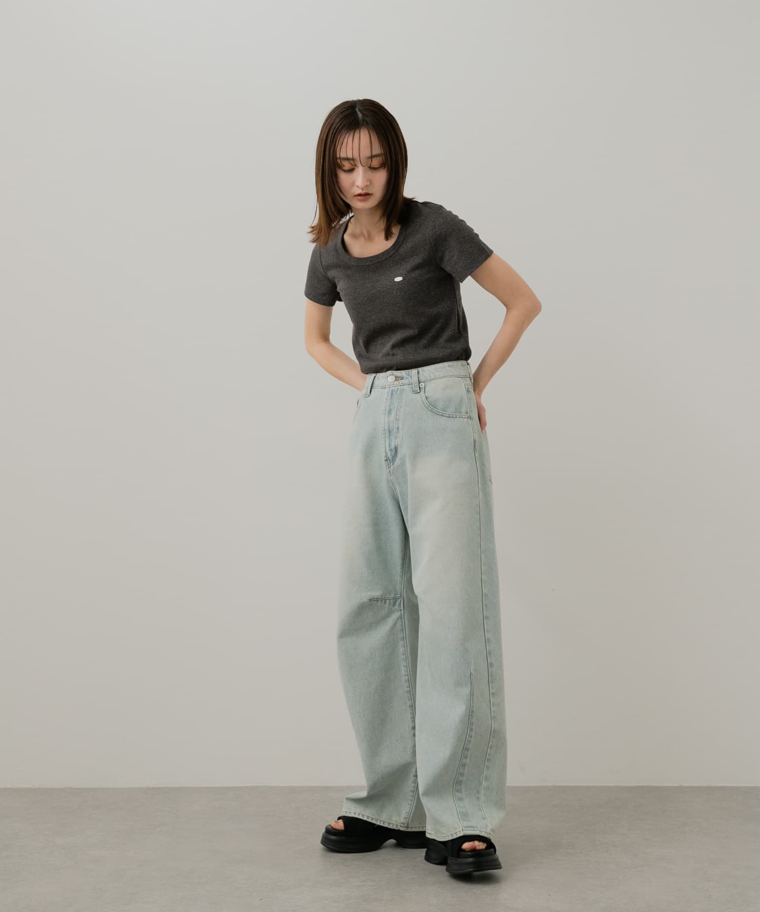 身長：169cm サイズ：one