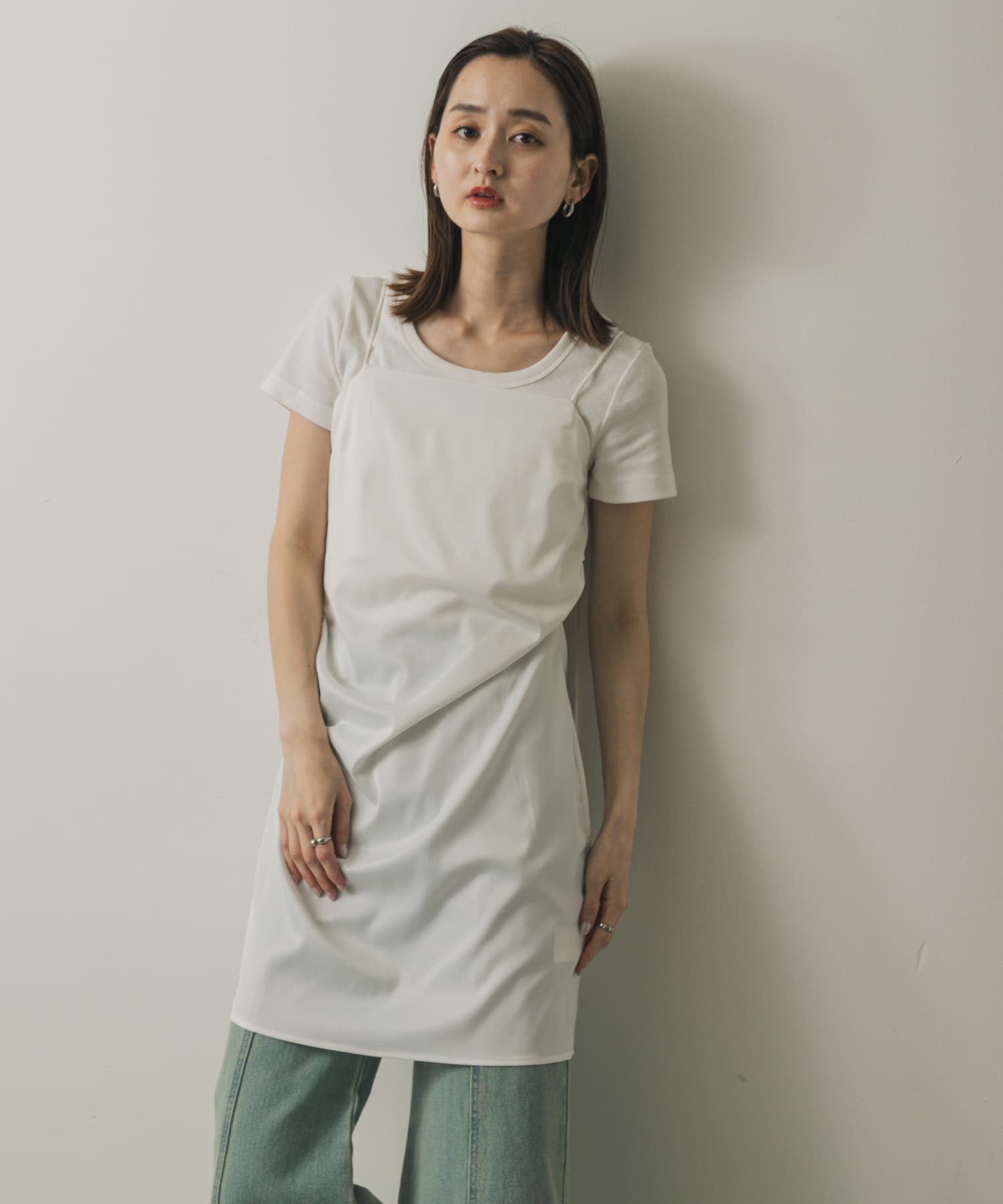 身長：169cm サイズ：one