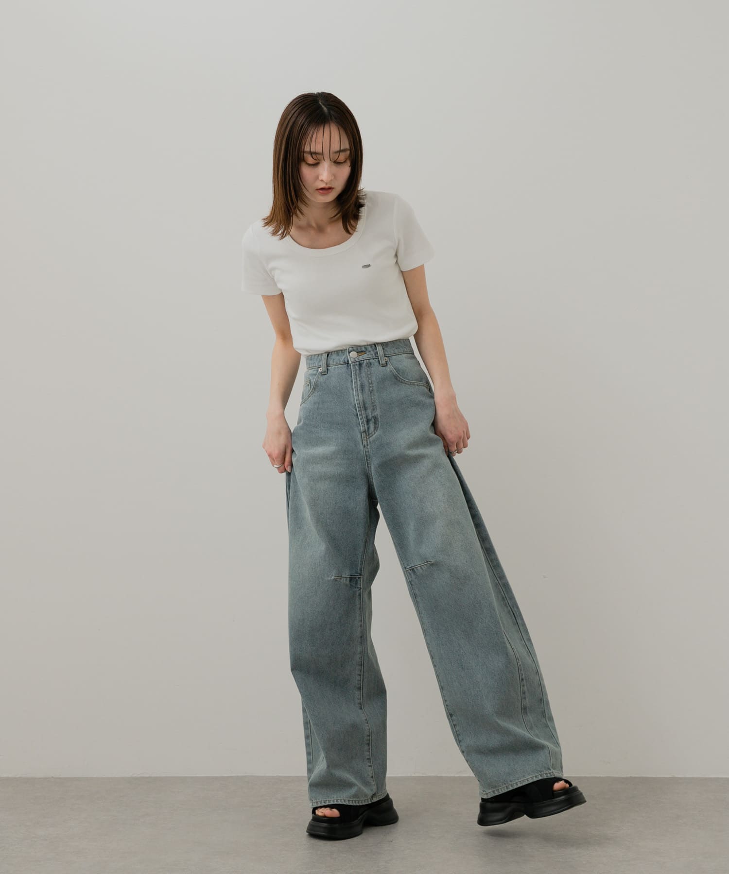 身長：169cm サイズ：one