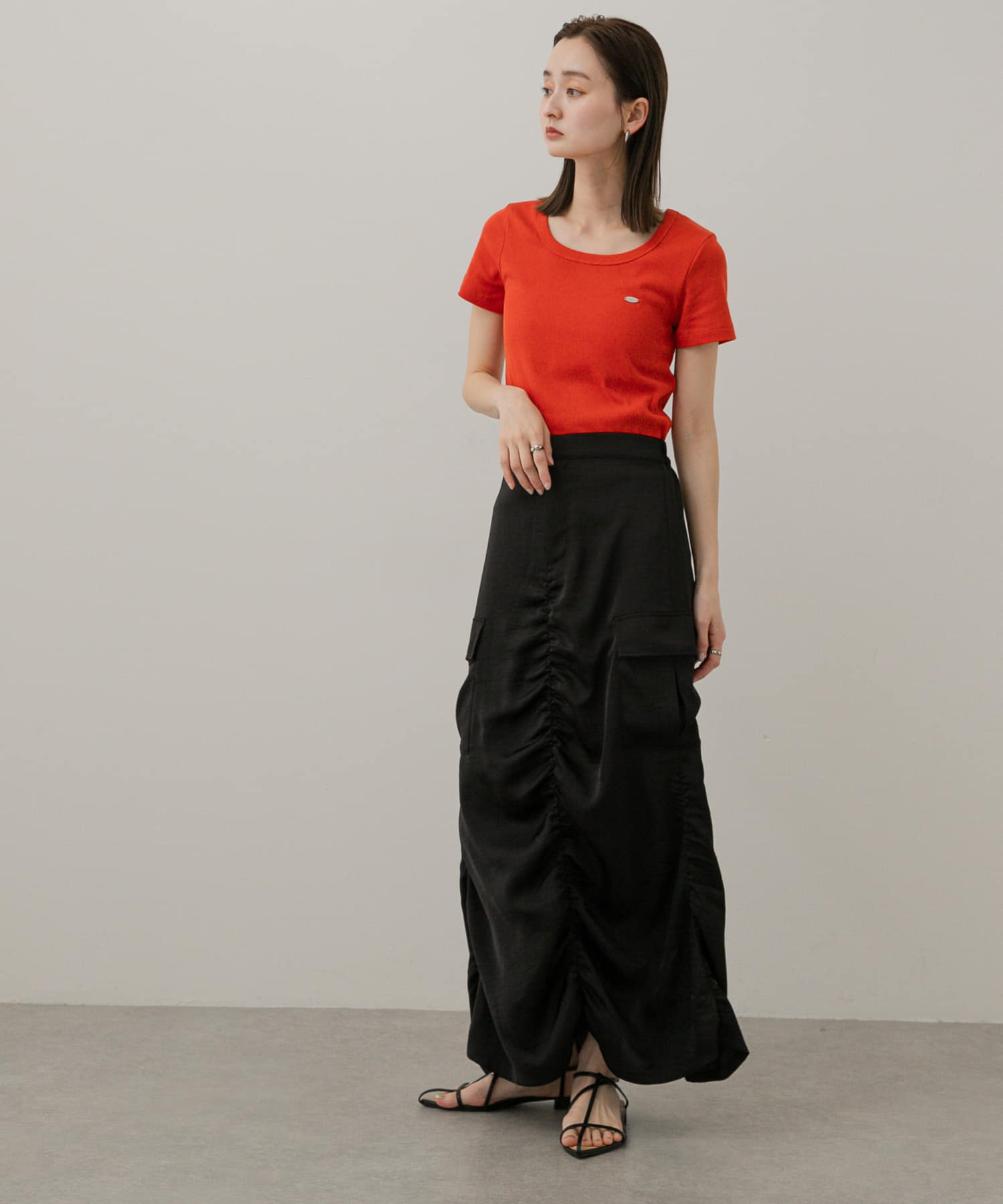 身長：169cm サイズ：one