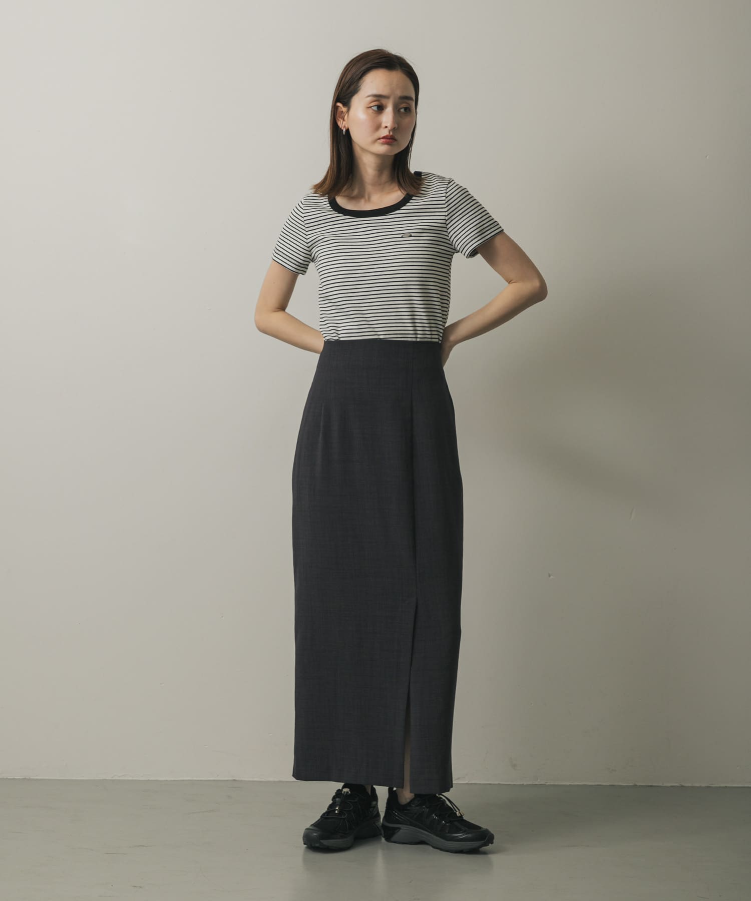 身長：169cm サイズ：one