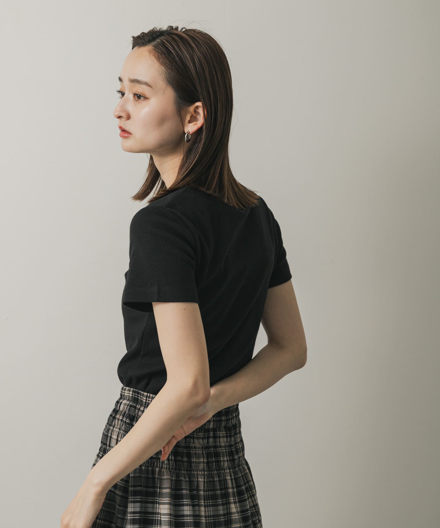 身長：169cm サイズ：one