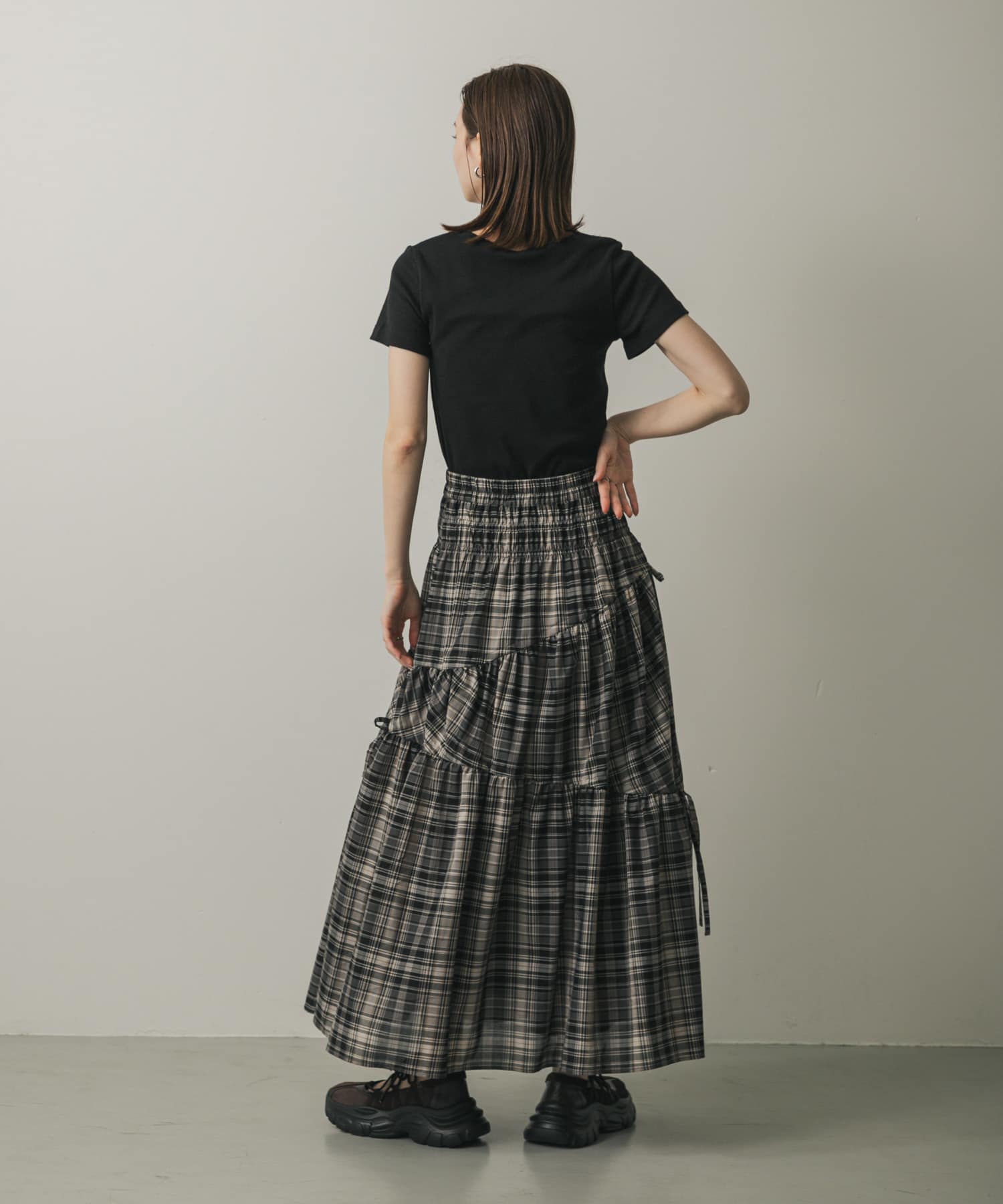 身長：169cm サイズ：one