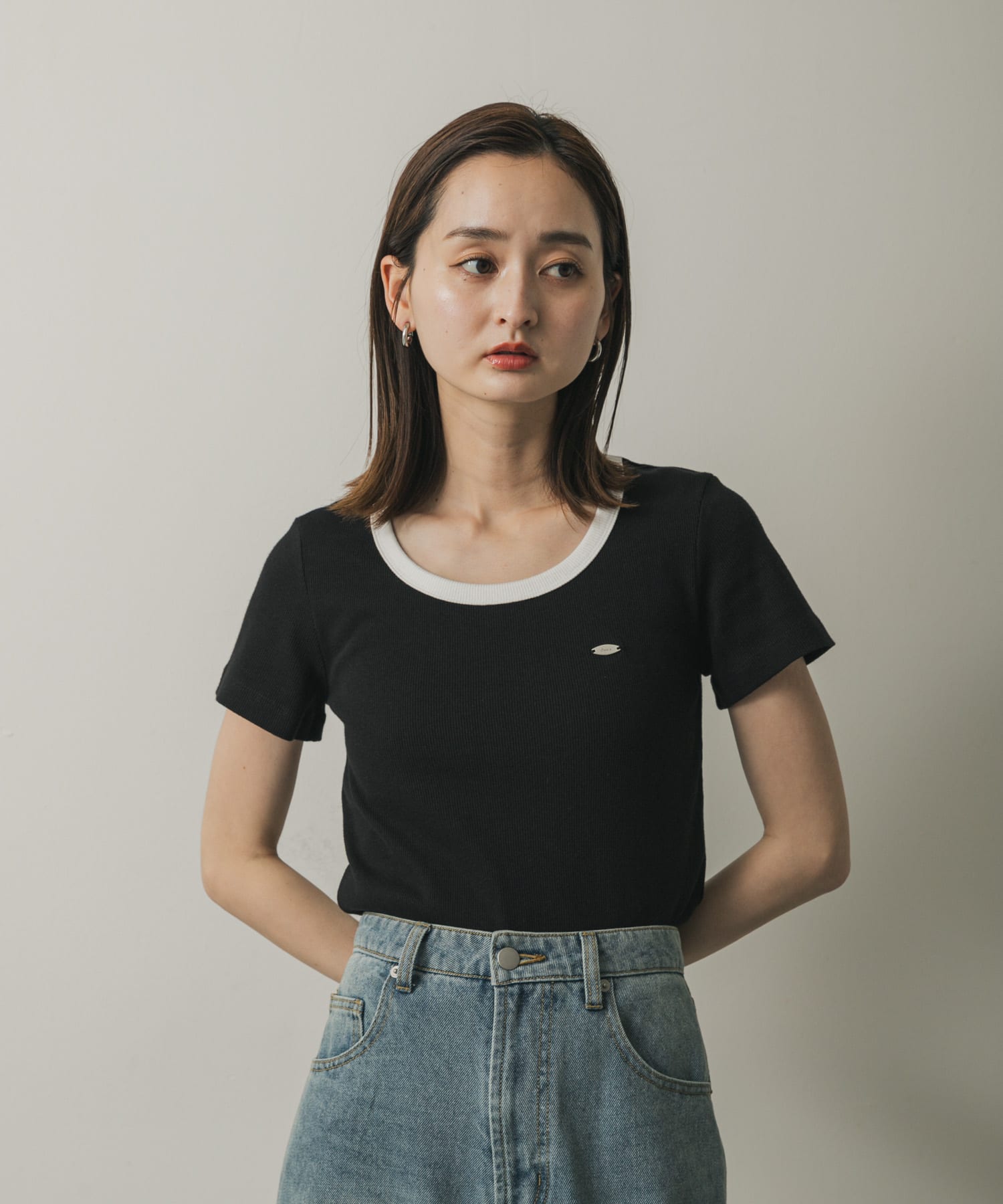 身長：169cm サイズ：one