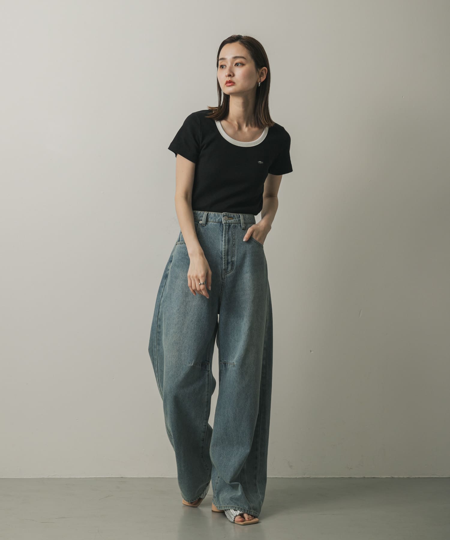 身長：169cm サイズ：one