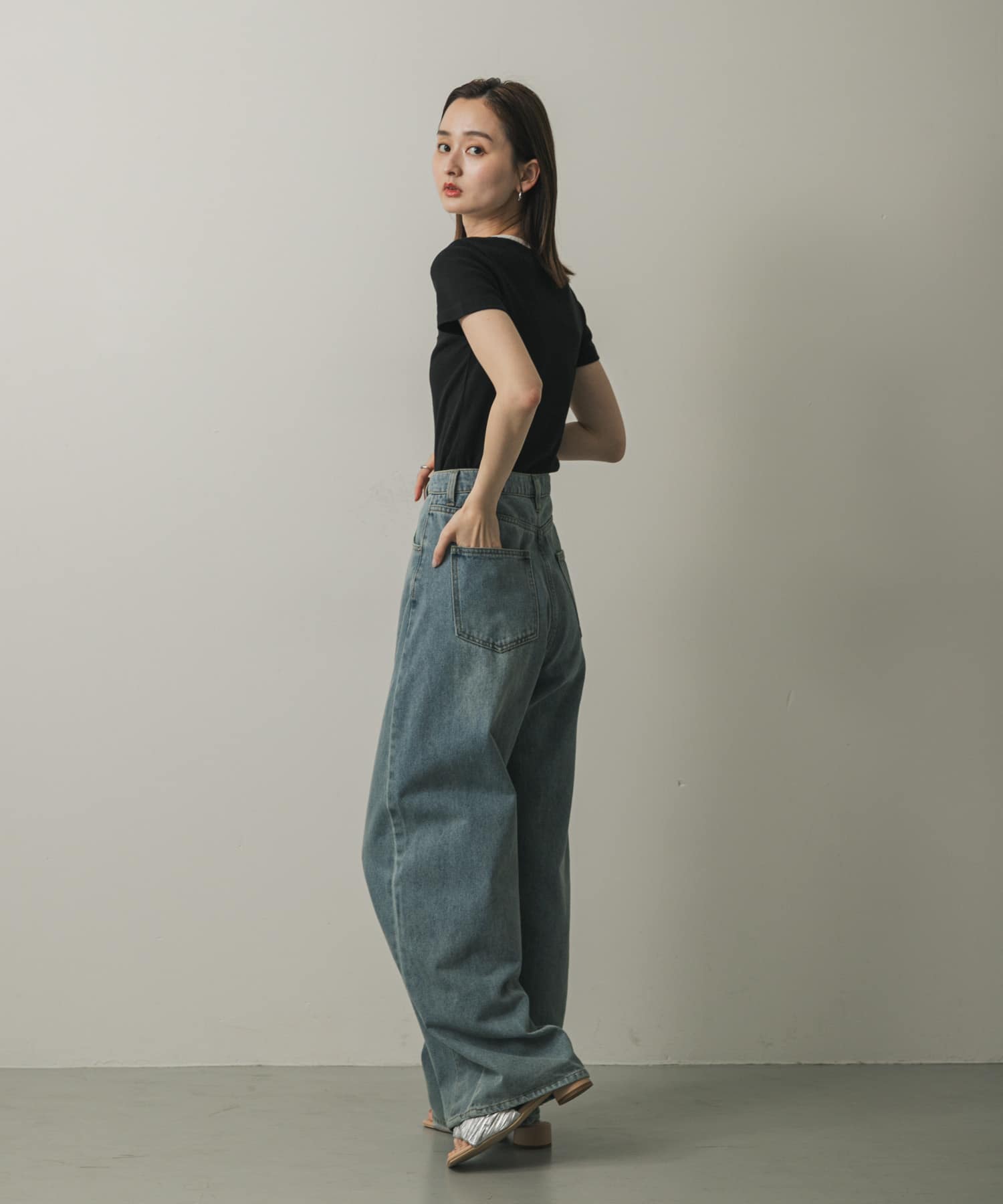 身長：169cm サイズ：one