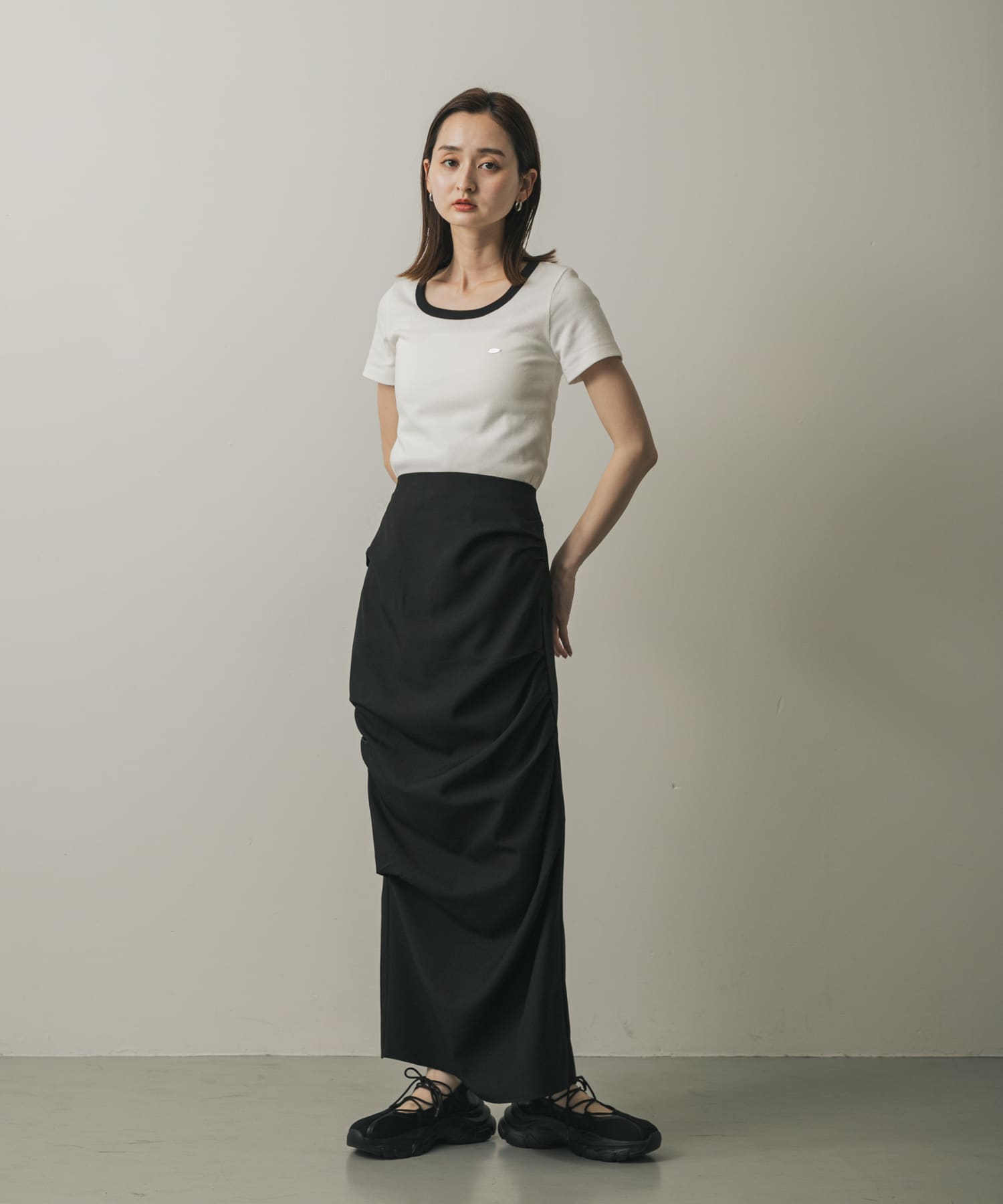 身長：169cm サイズ：one