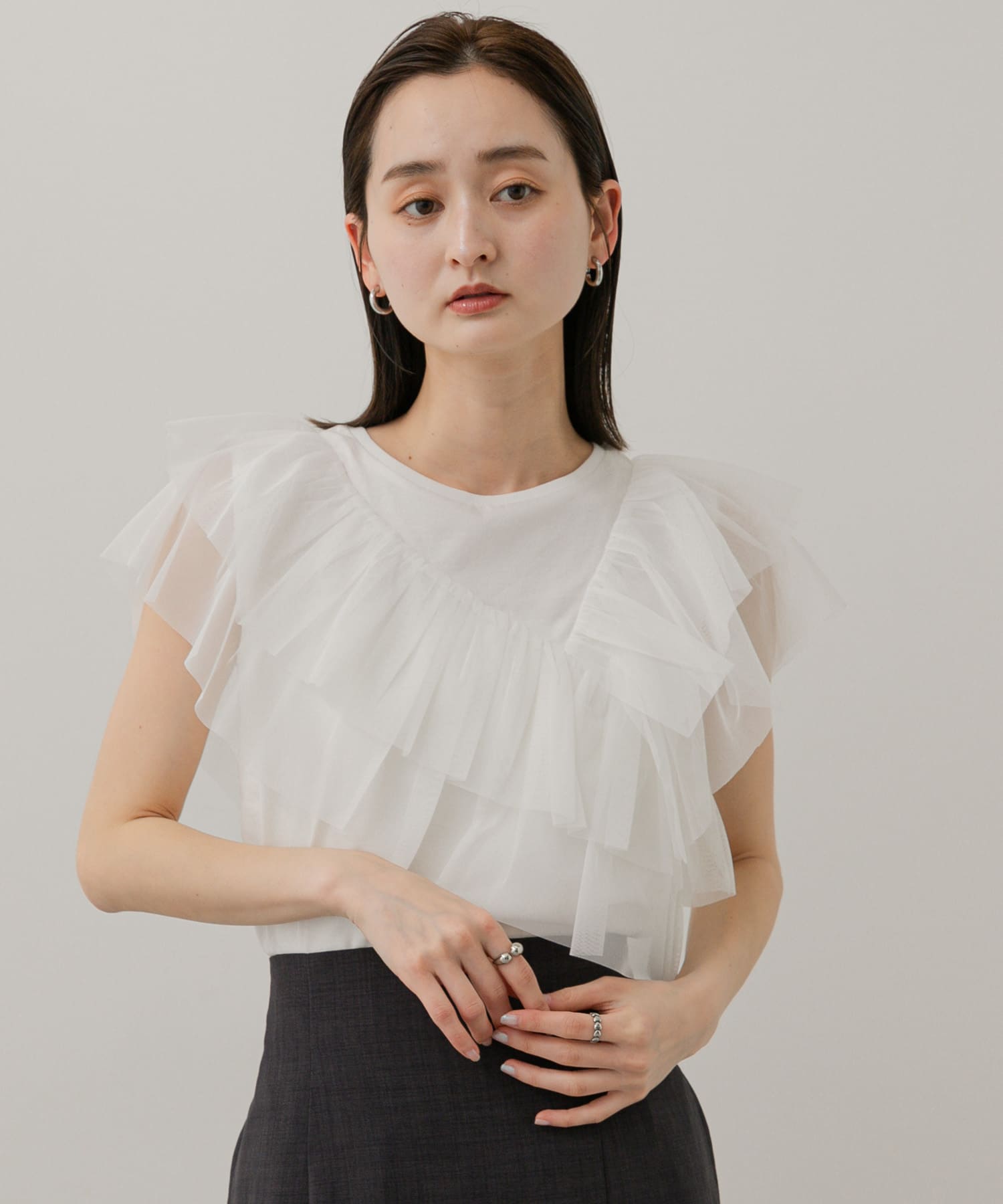 身長：169cm サイズ：one