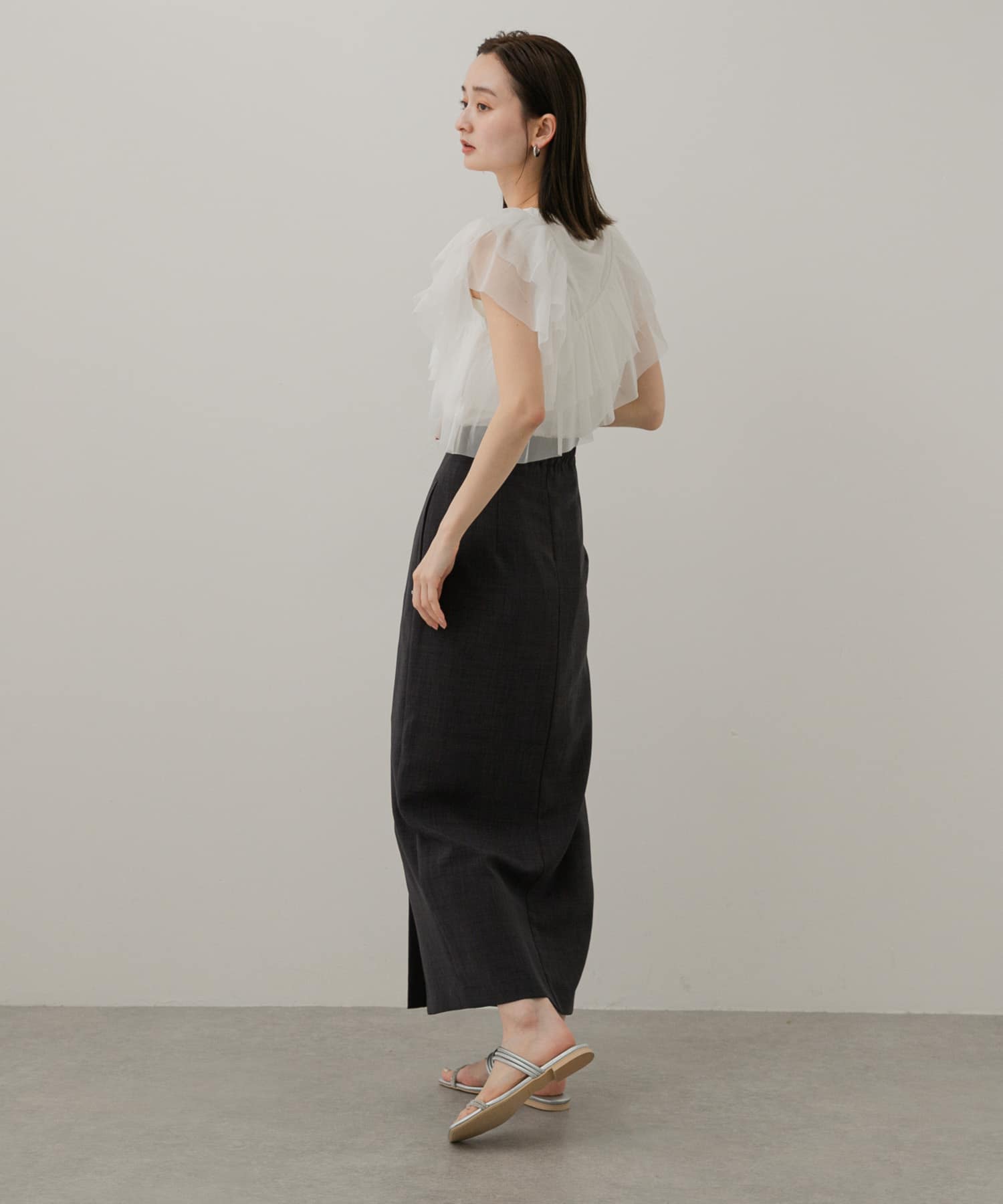 身長：169cm サイズ：one