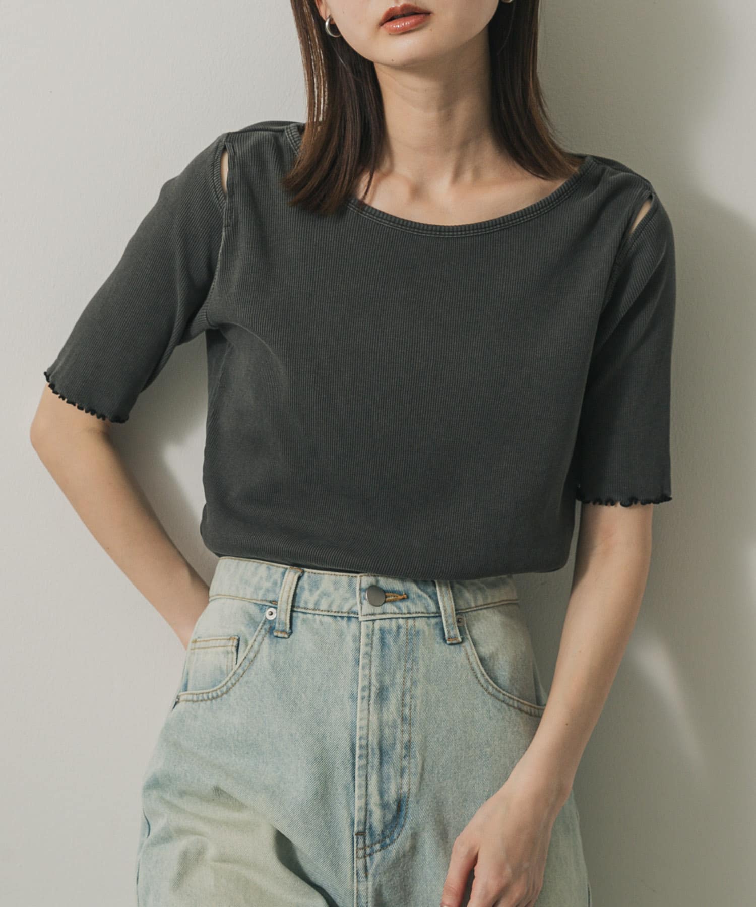 身長：169cm サイズ：one