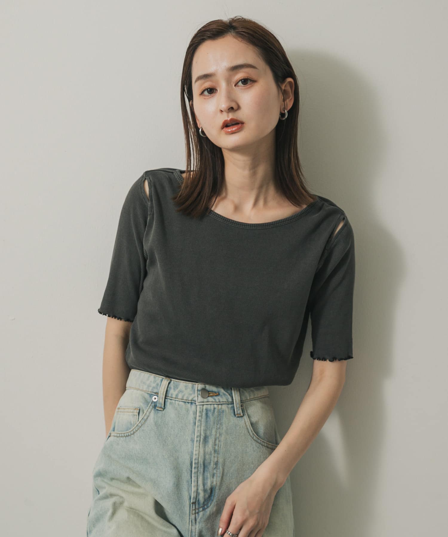 身長：169cm サイズ：one
