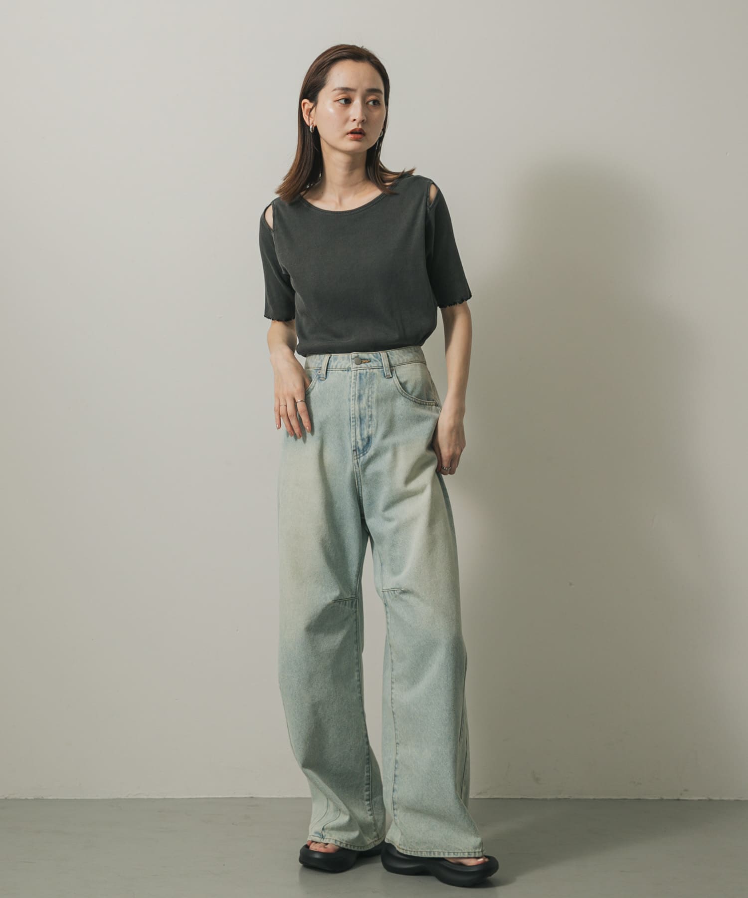 身長：169cm サイズ：one