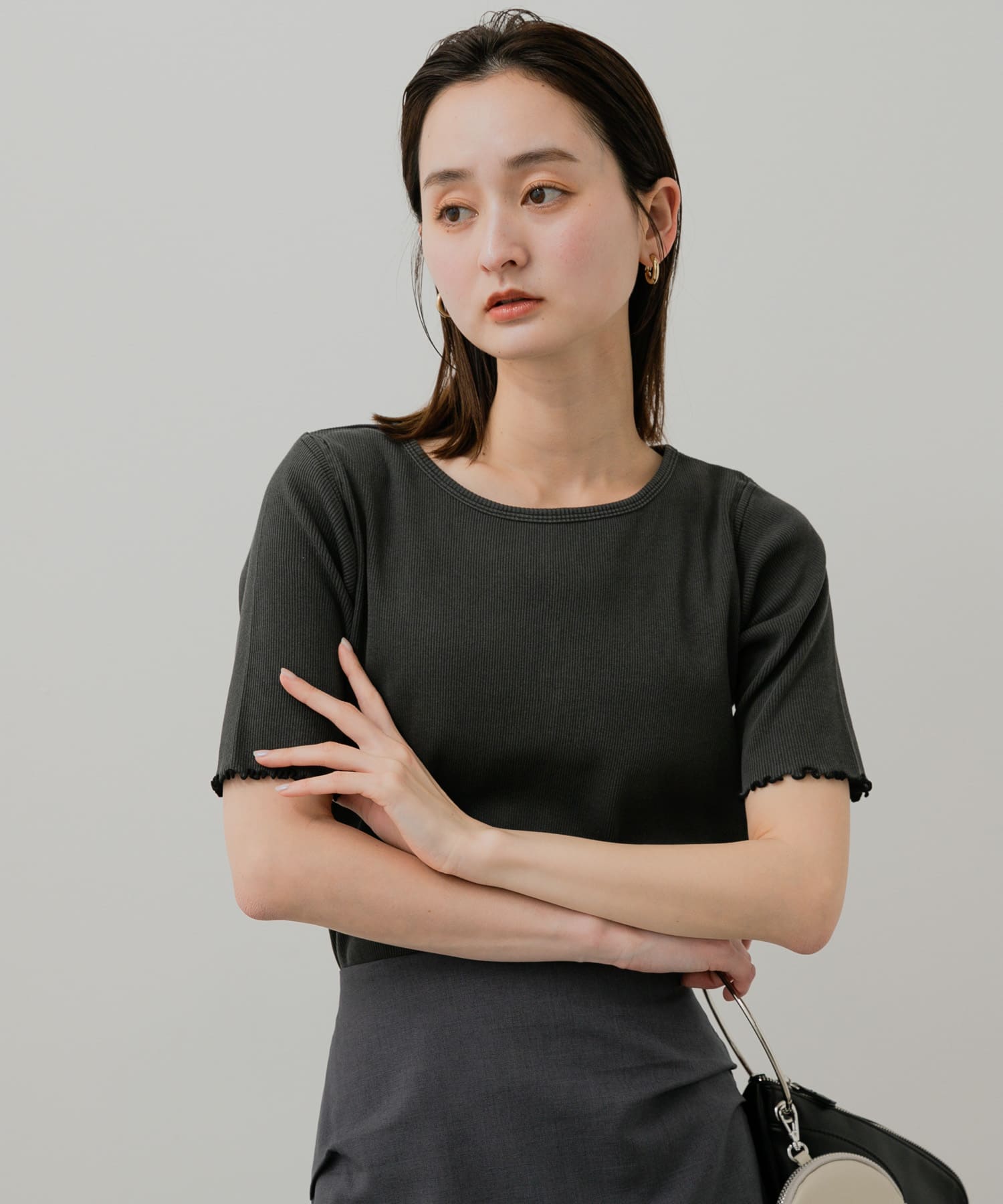 身長：169cm サイズ：one