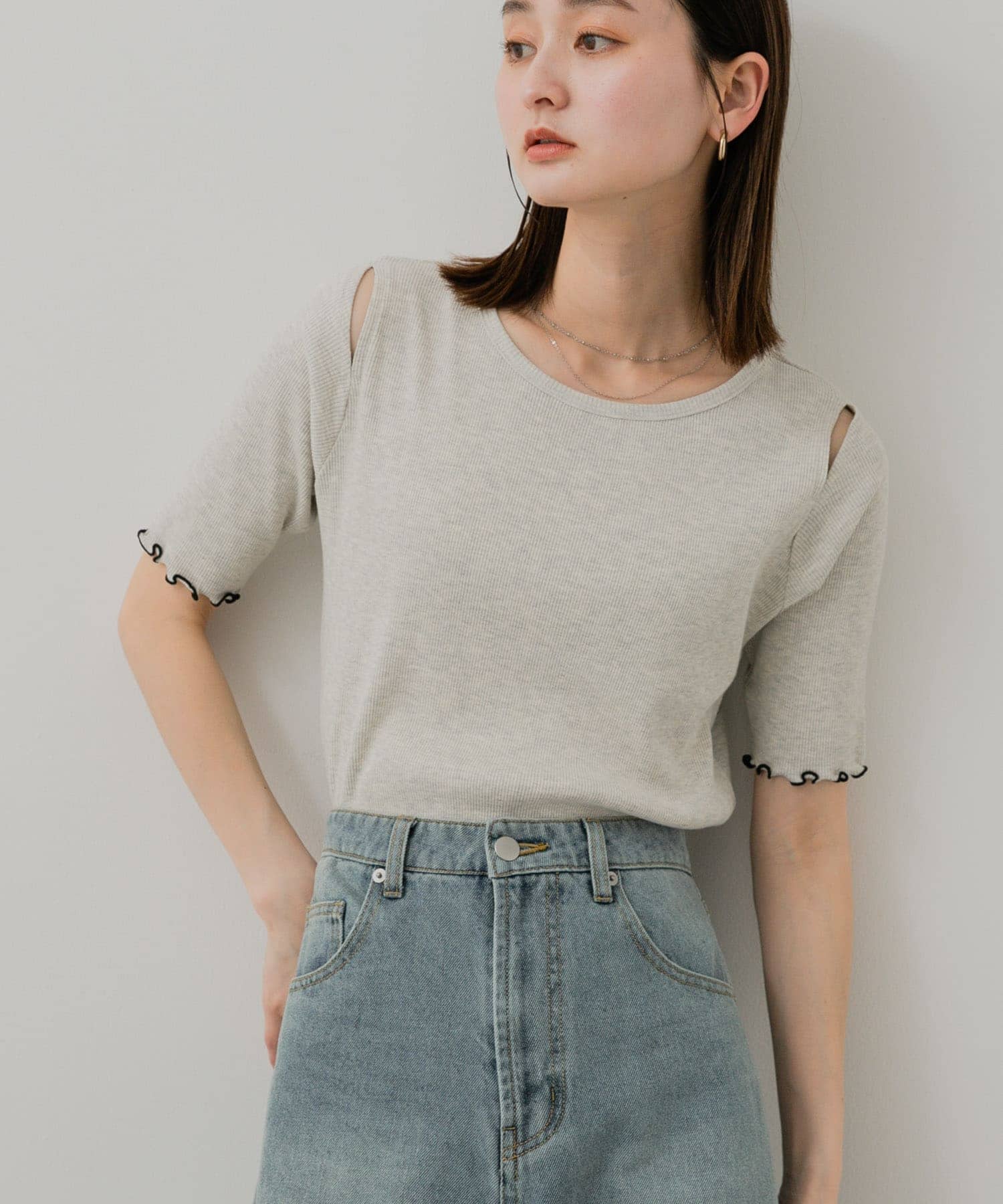 身長：169cm サイズ：one
