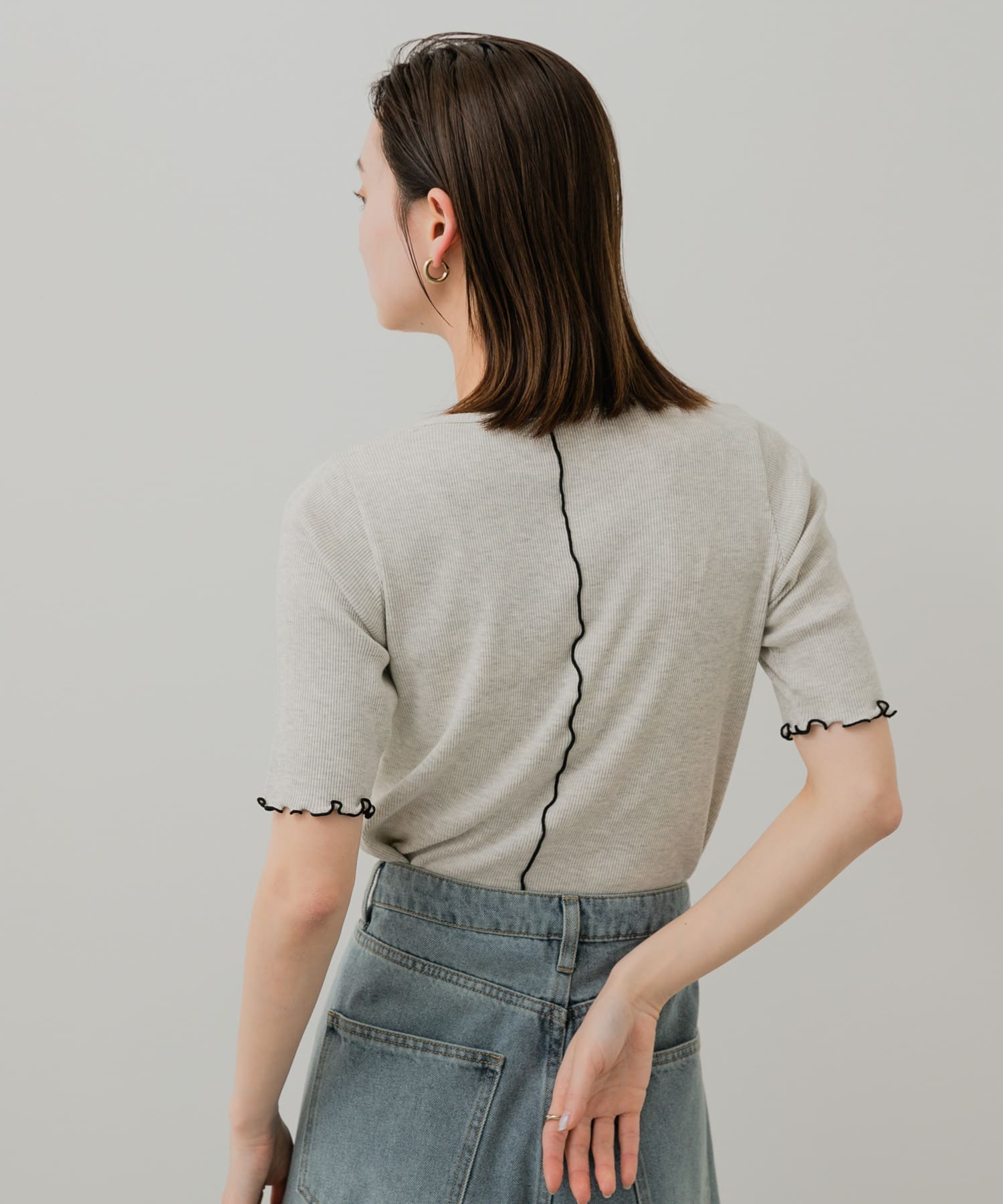 身長：169cm サイズ：one