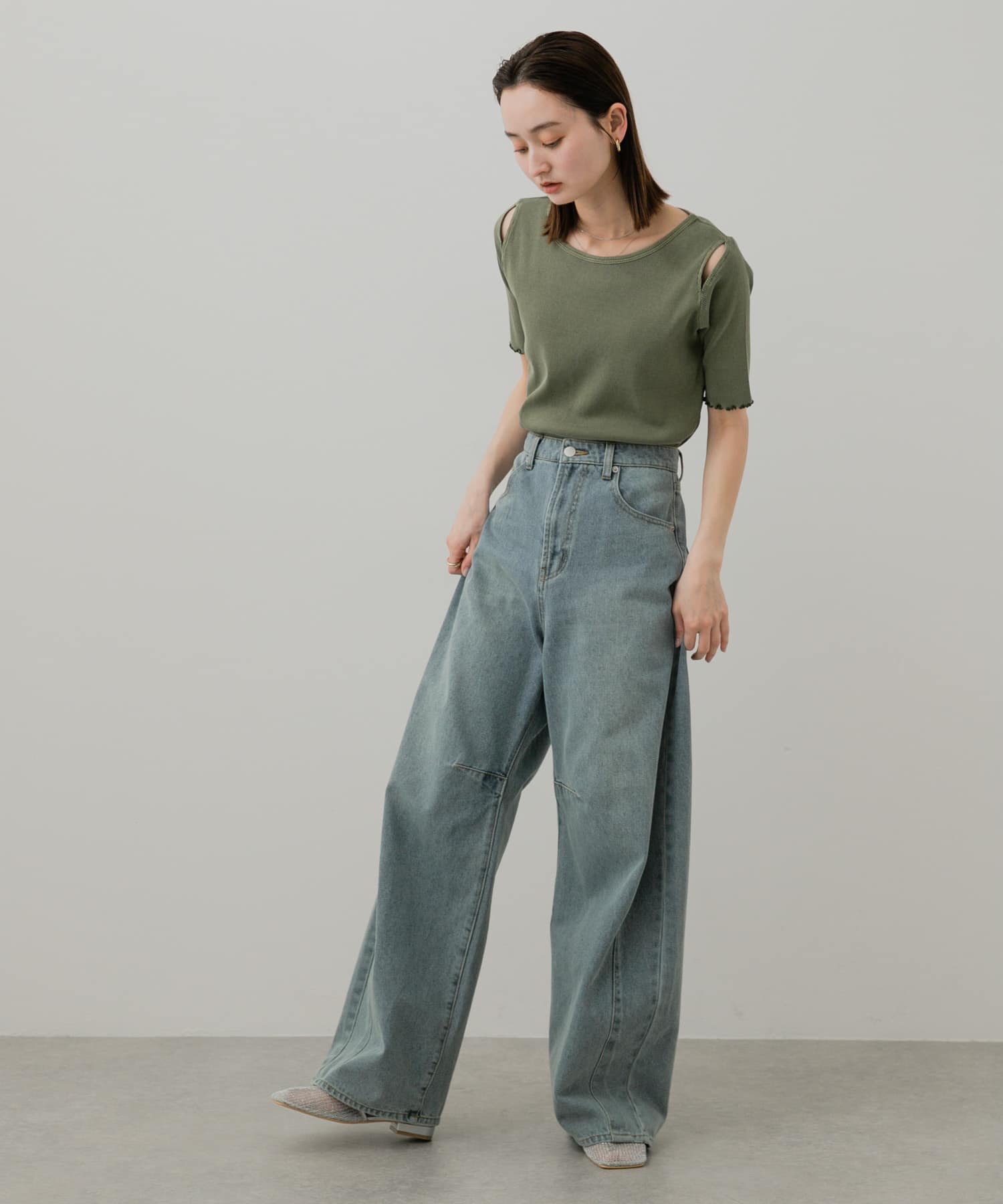 身長：169cm サイズ：one