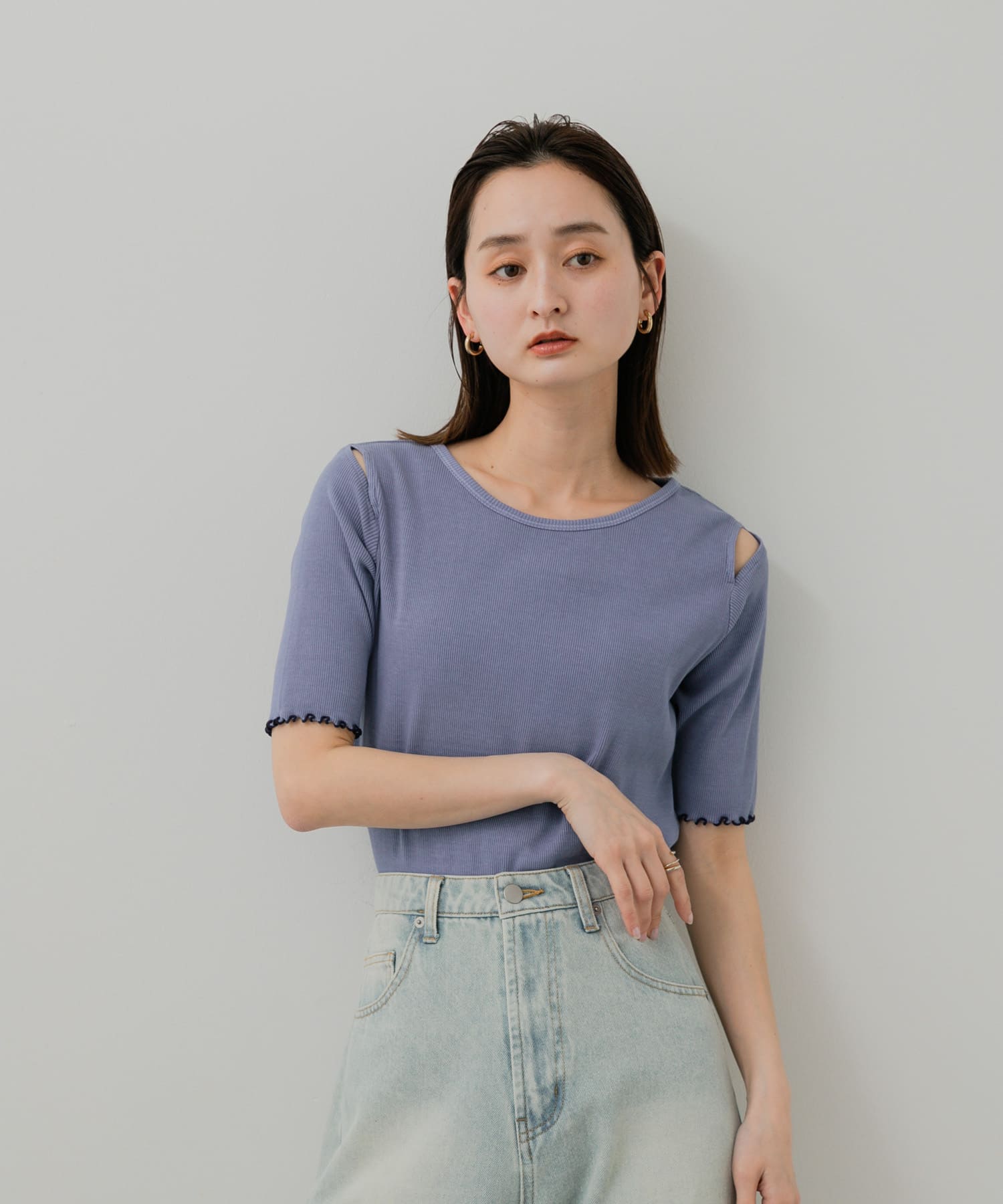 身長：169cm サイズ：one