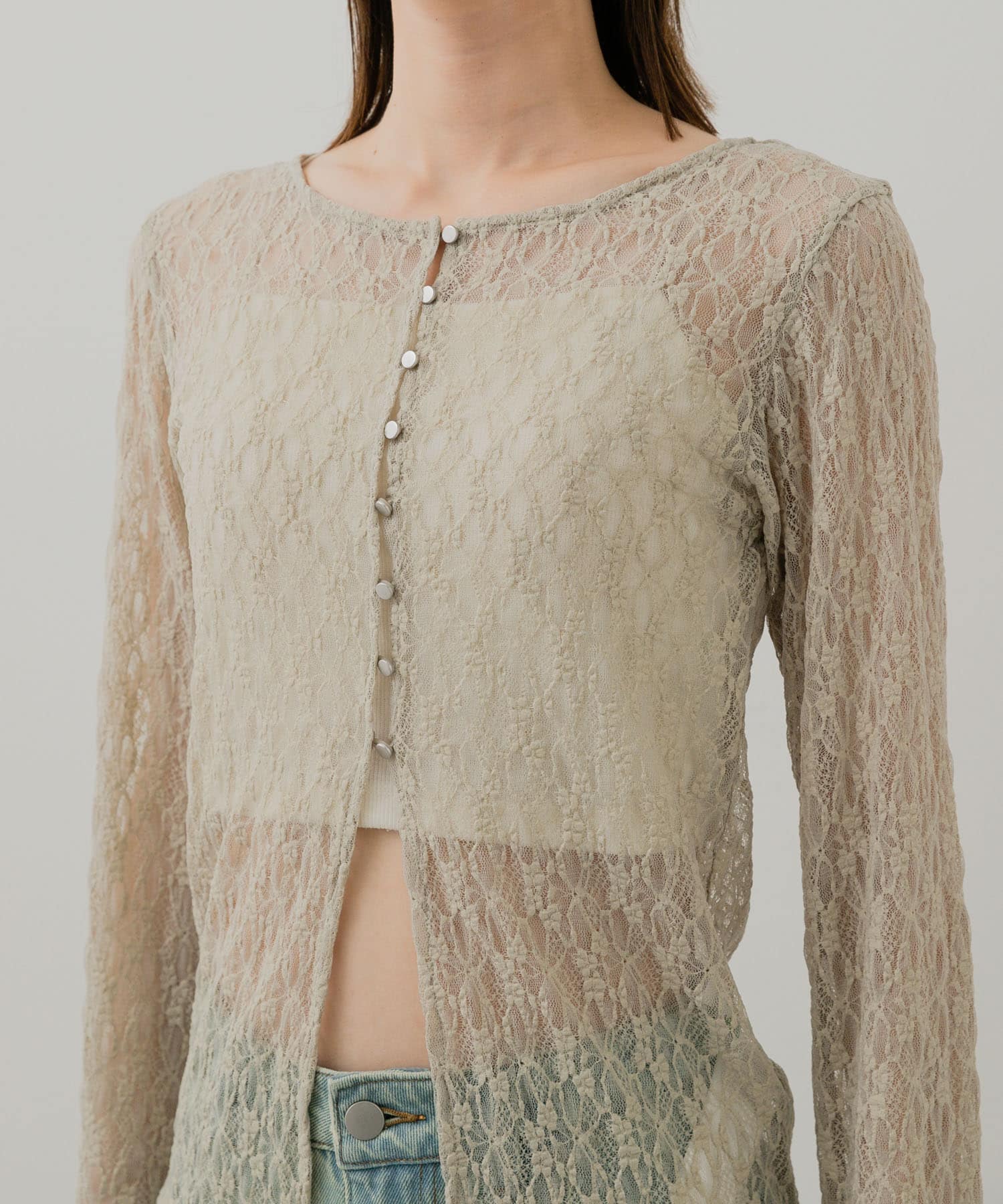 身長：169cm サイズ：one