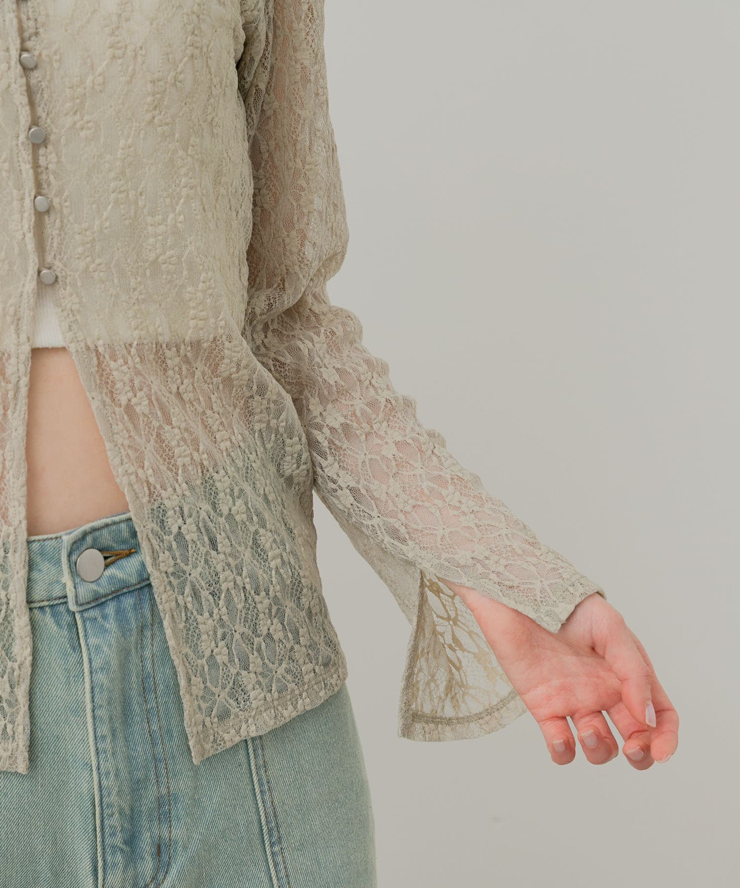 身長：169cm サイズ：one