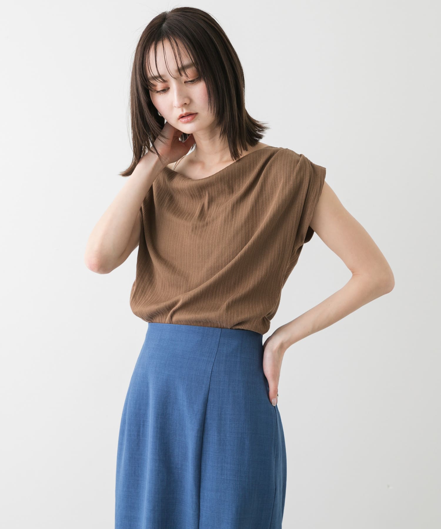 身長：169cm サイズ：one