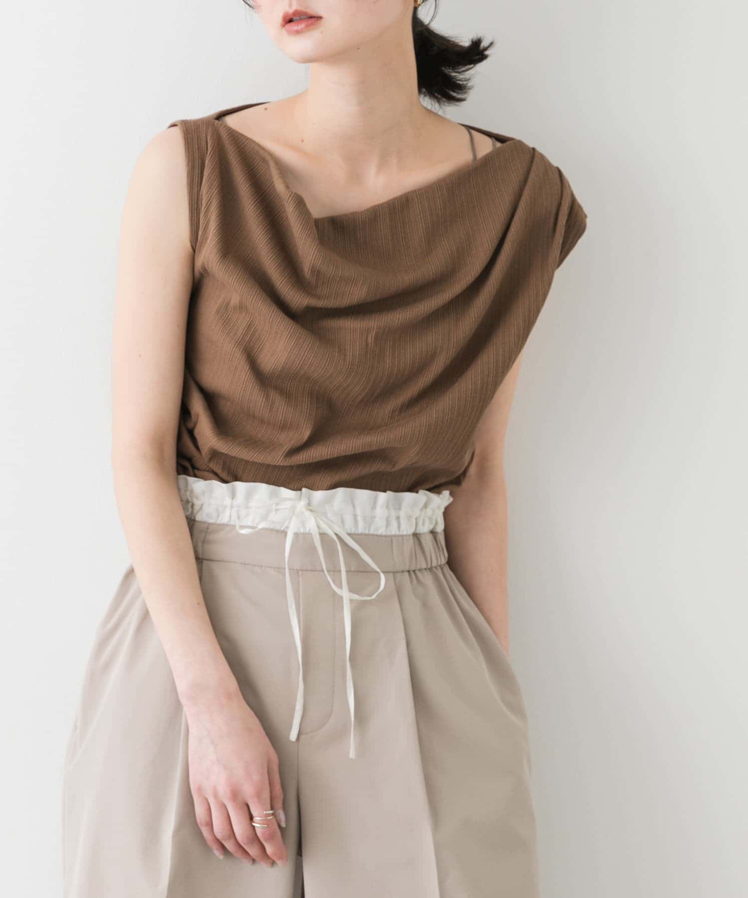 身長：169cm サイズ：one