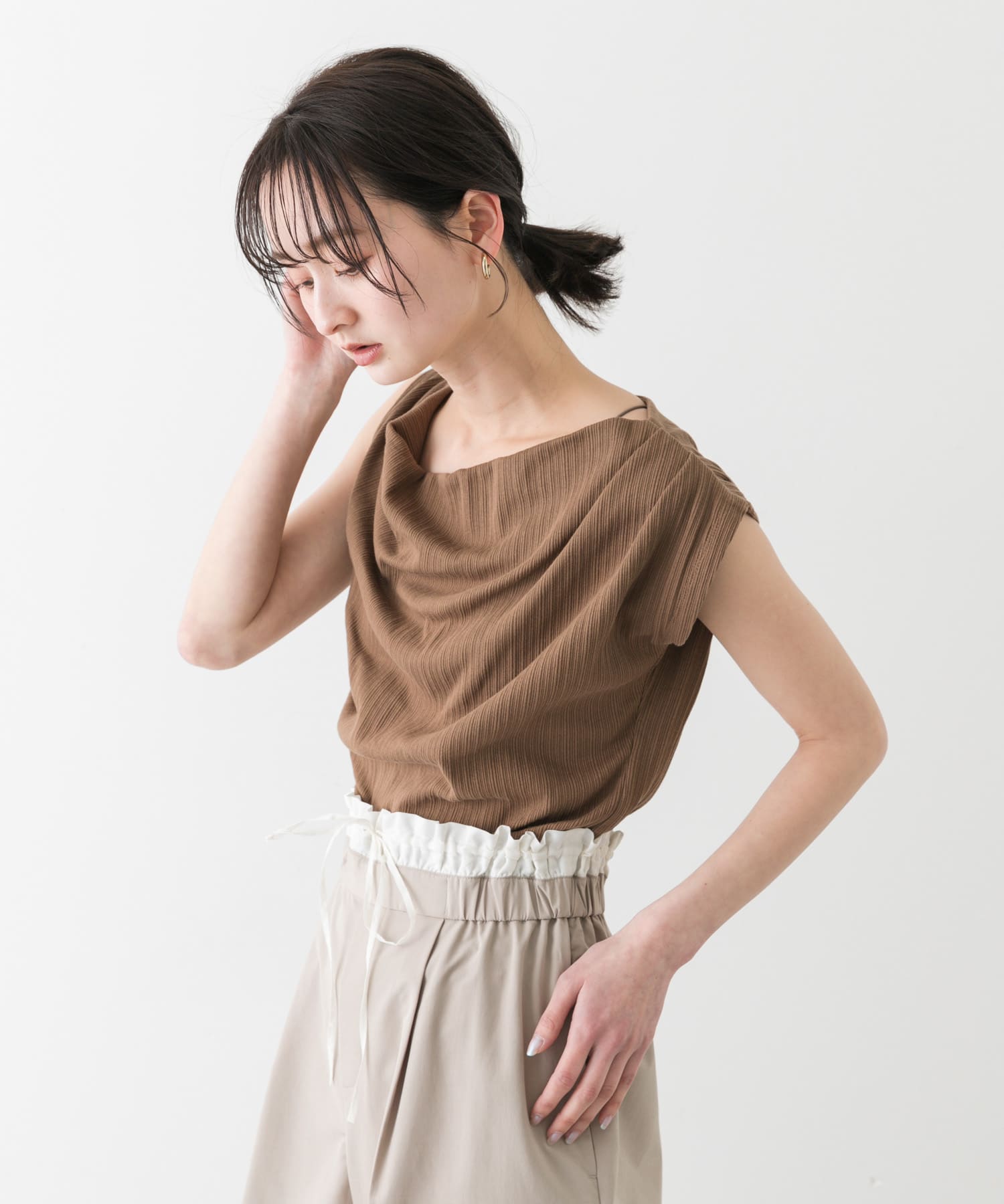 身長：169cm サイズ：one