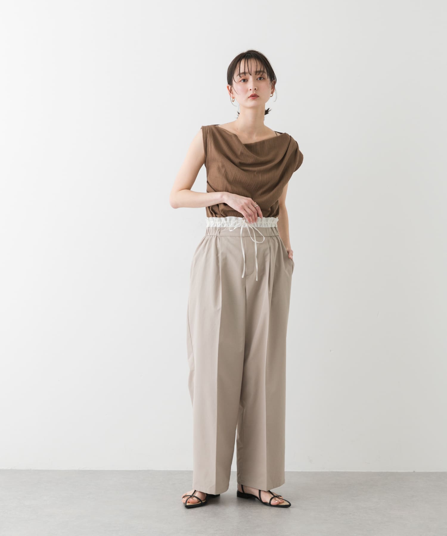 身長：169cm サイズ：one