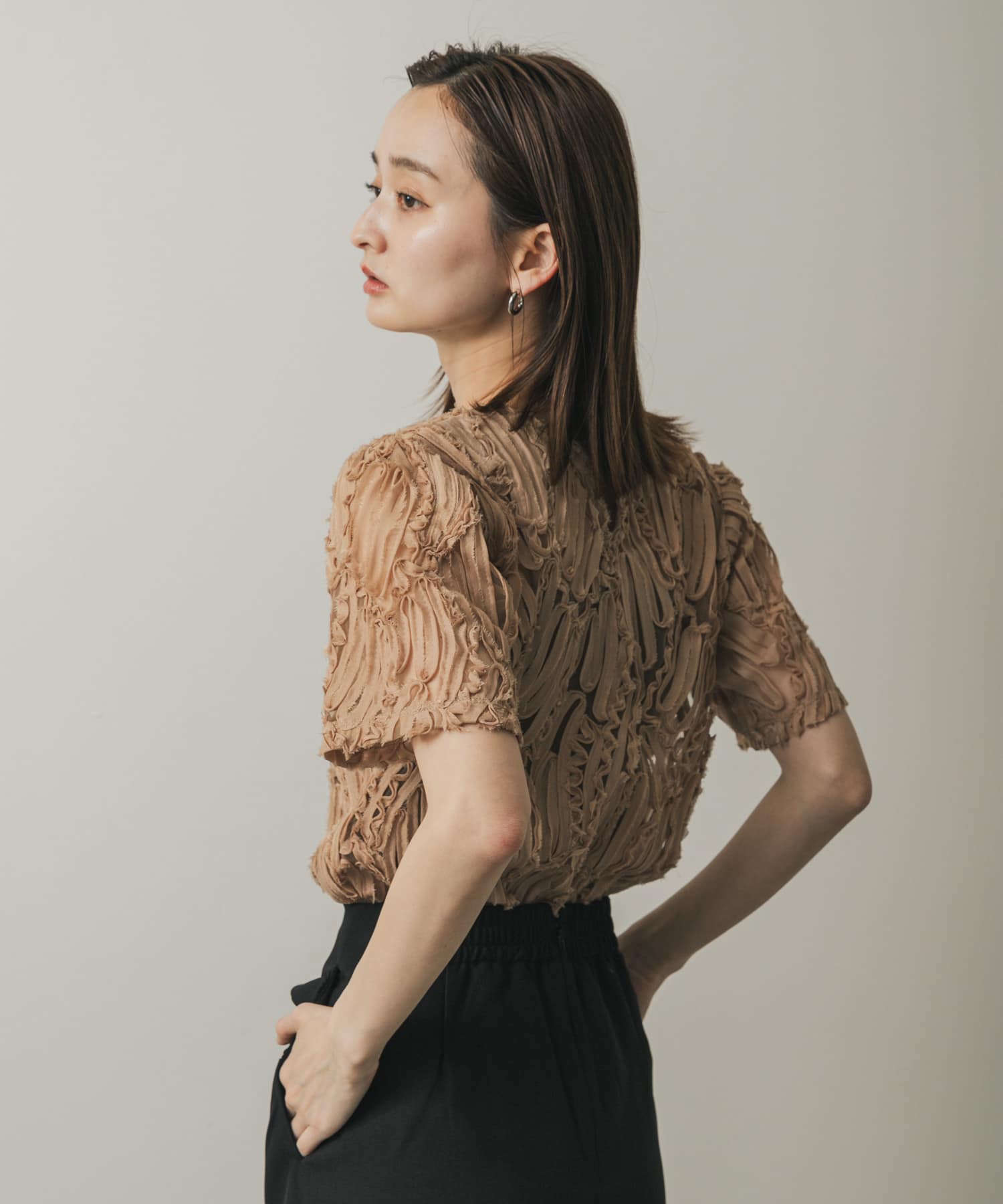 身長：169cm サイズ：one