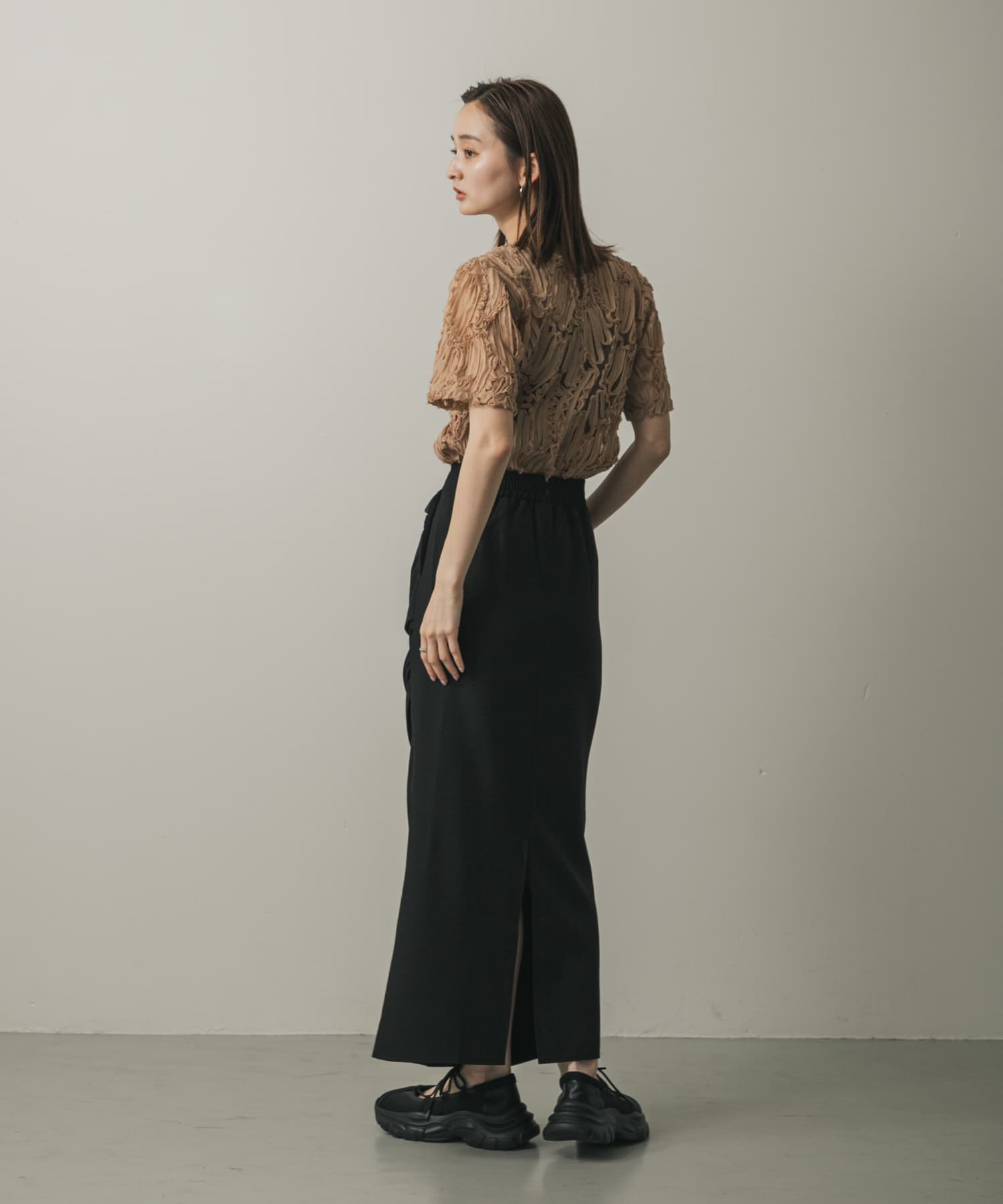 身長：169cm サイズ：one