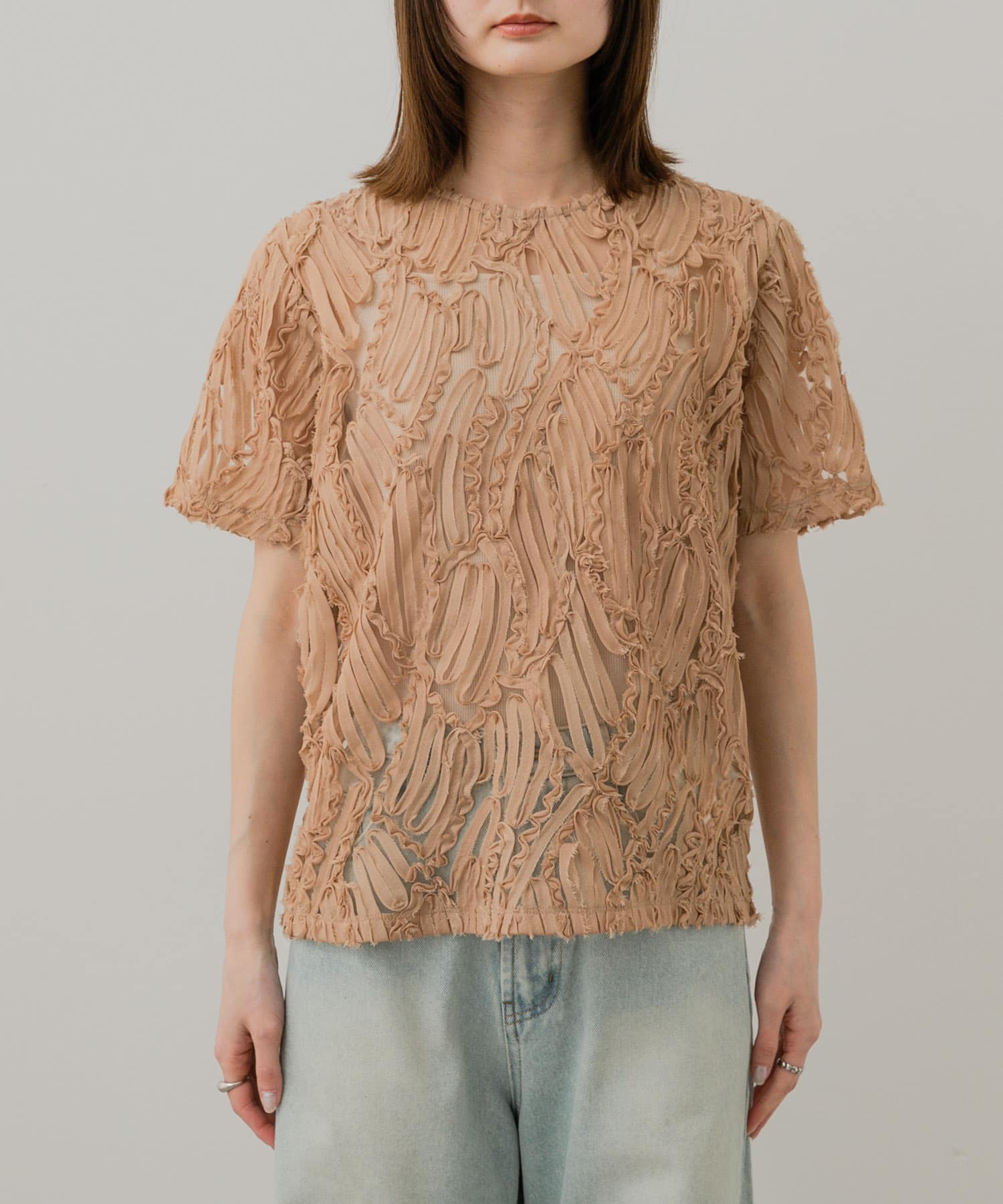 身長：169cm サイズ：one