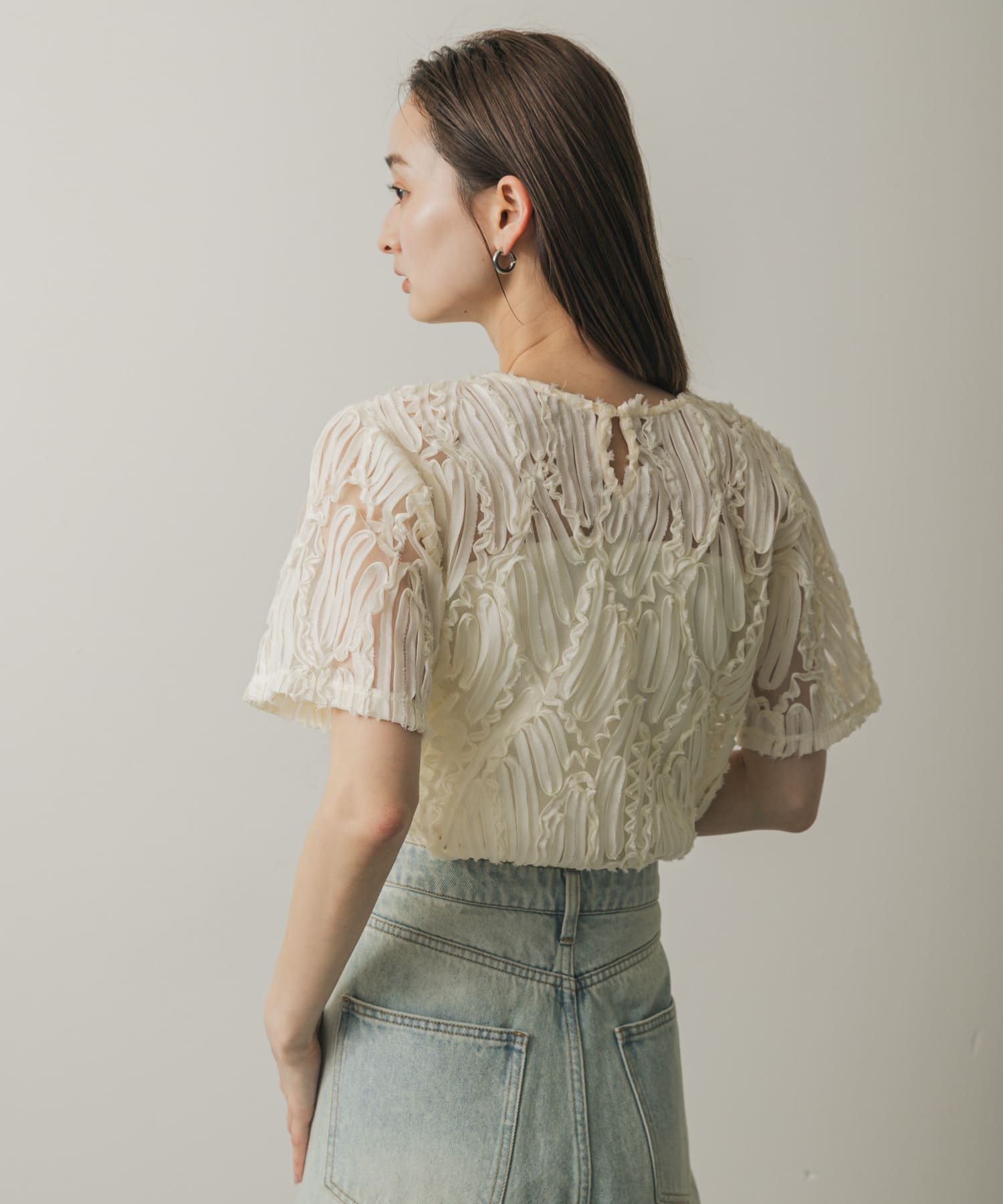 身長：169cm サイズ：one