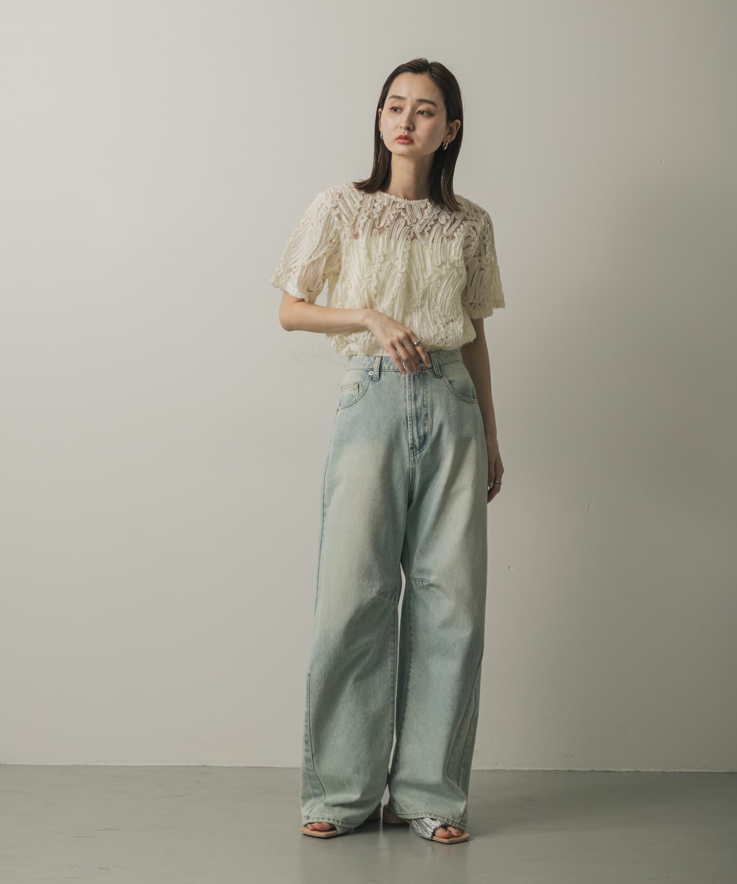 身長：169cm サイズ：one