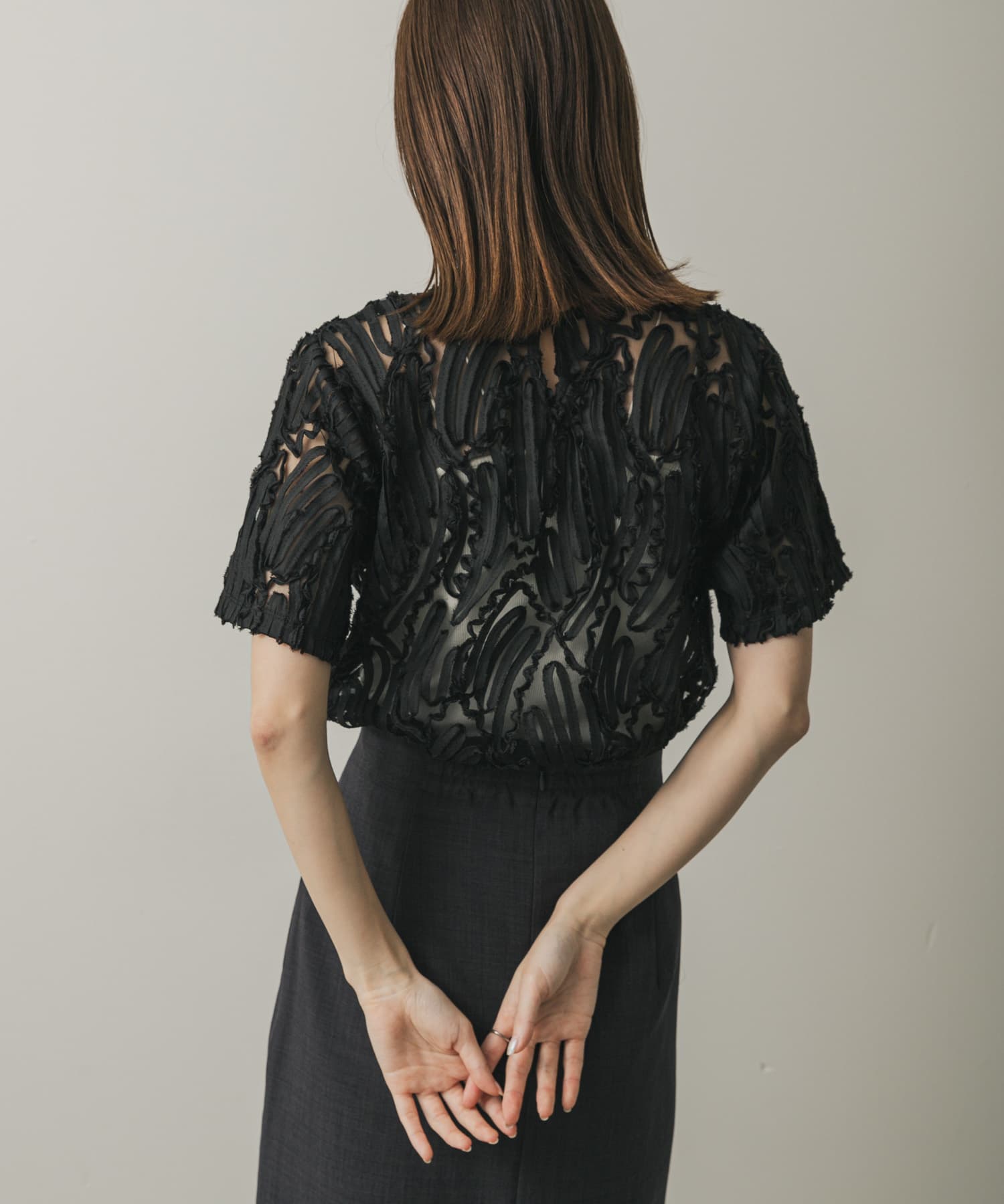 身長：169cm サイズ：one