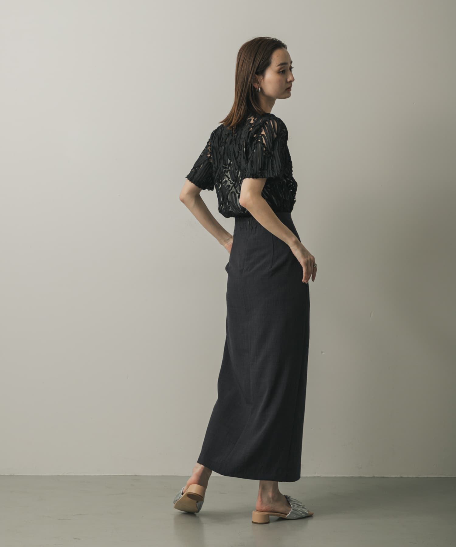 身長：169cm サイズ：one