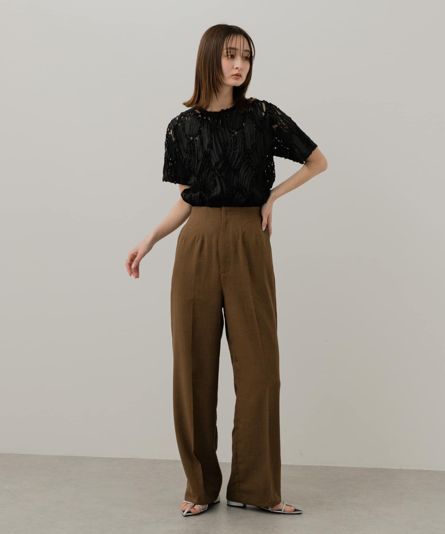 身長：169cm サイズ：one