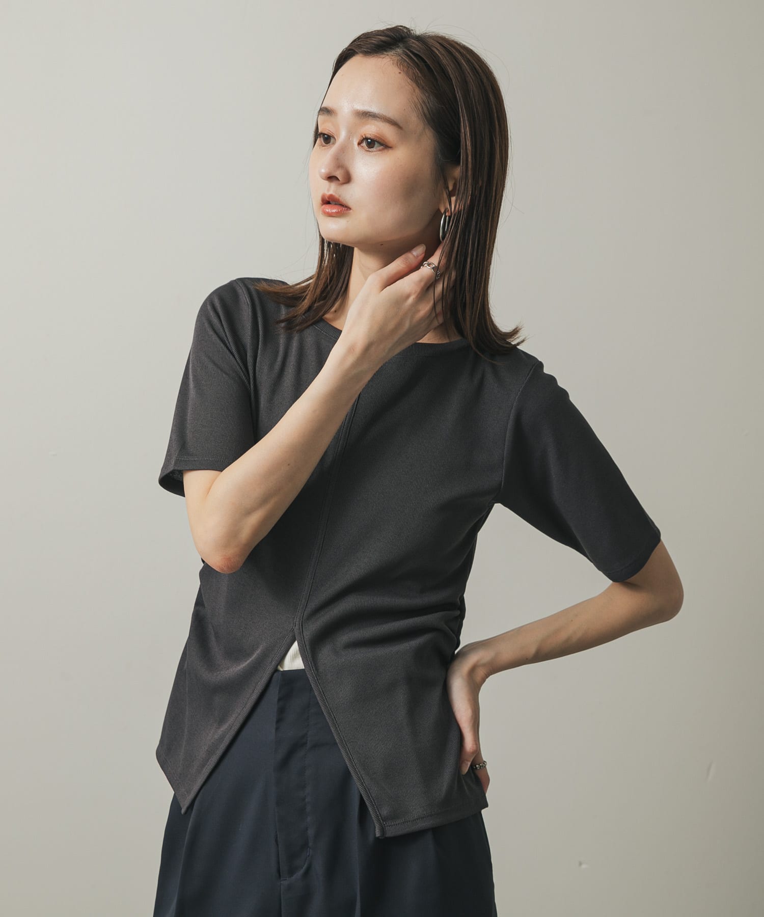 身長：169cm サイズ：one